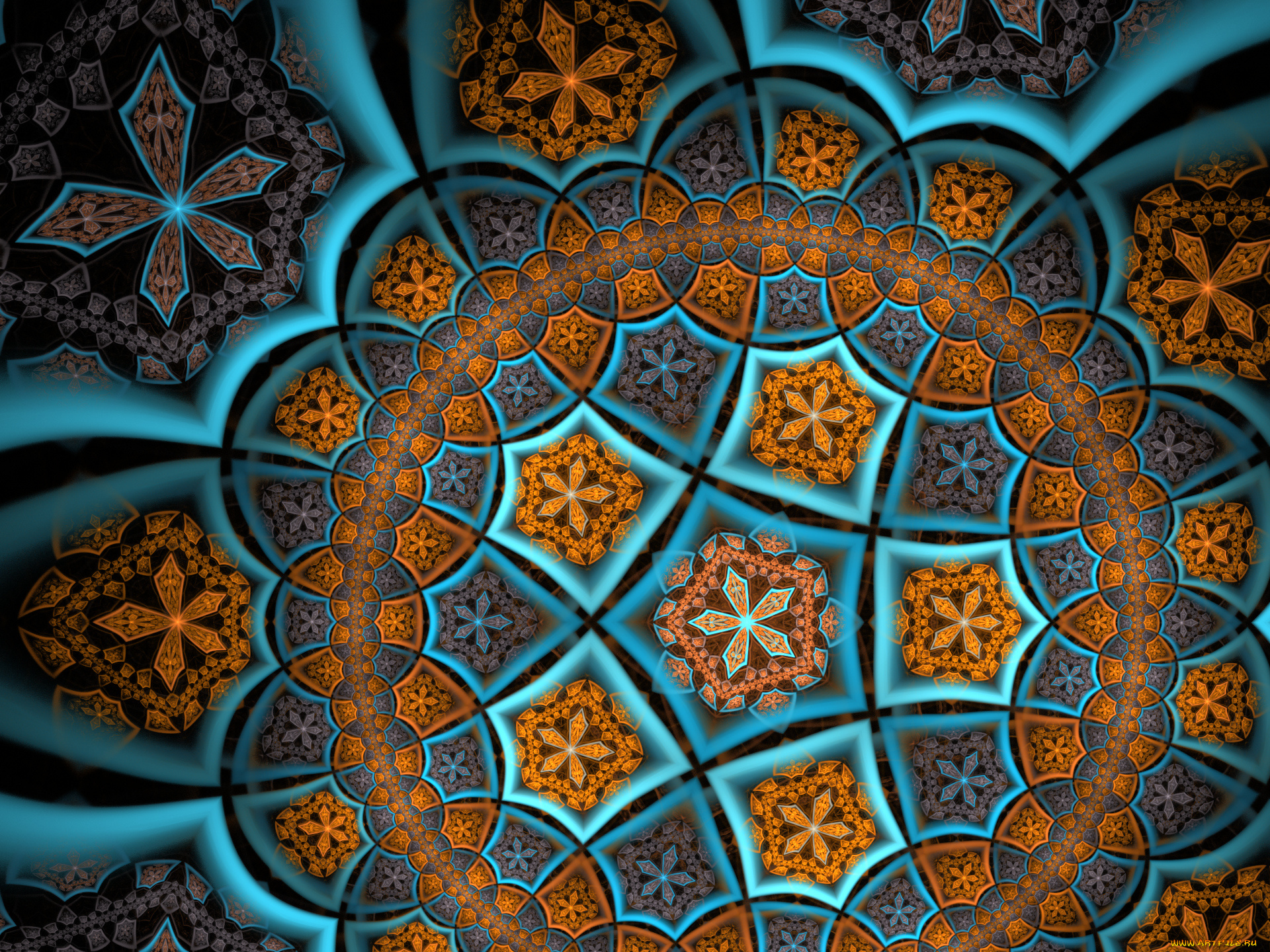 3д, графика, фракталы, , fractal, узор, фон, цвета