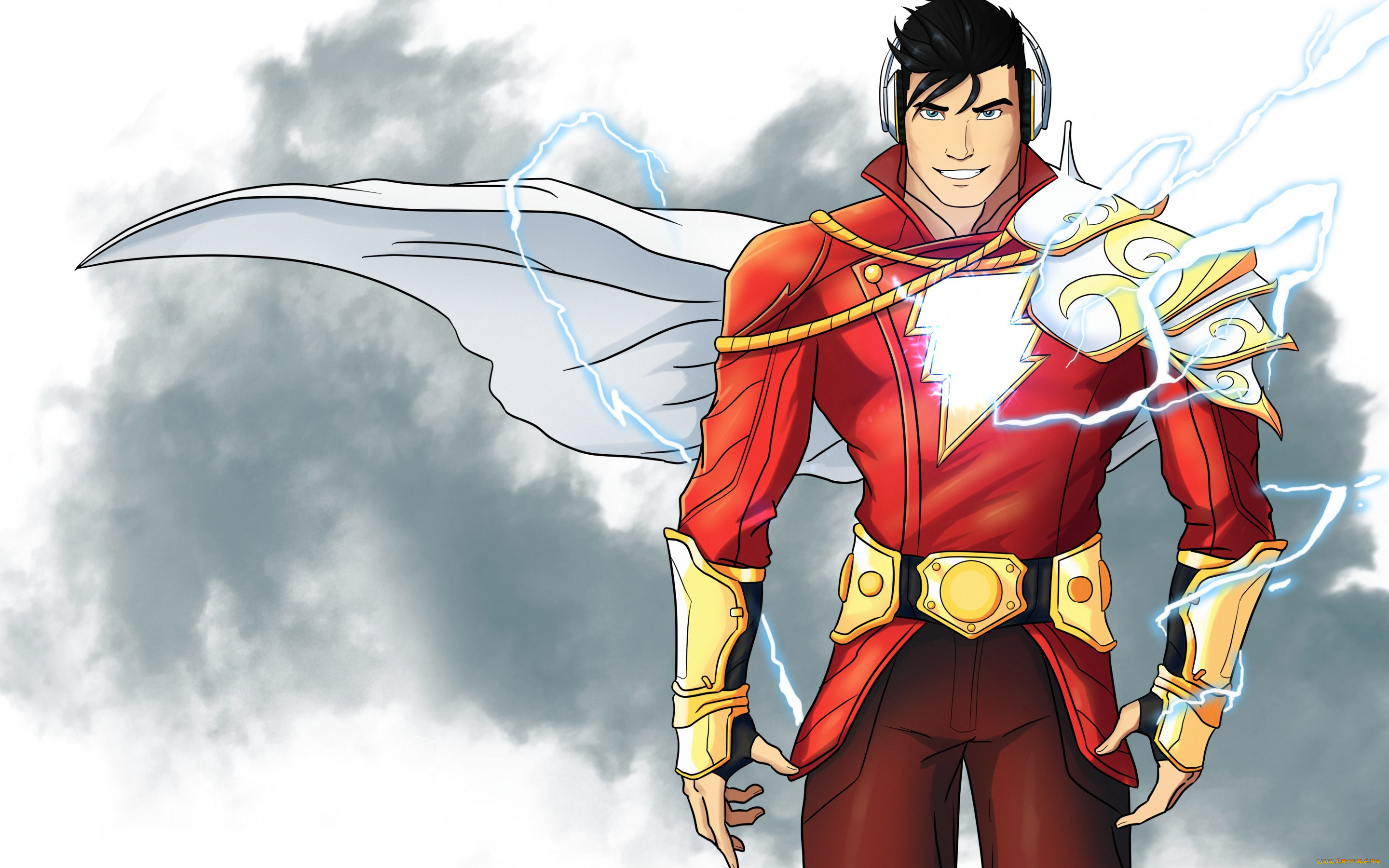 рисованное, комиксы, shazam, captain, marvel, billy, batson, супергерой, фантастика