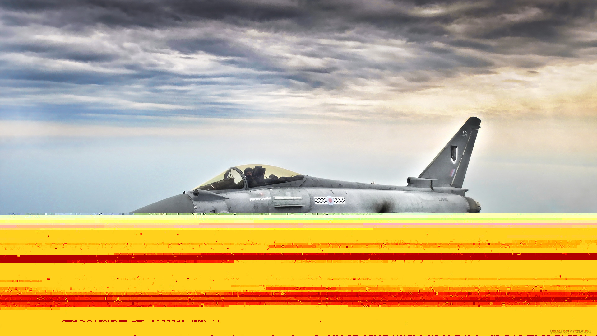 авиация, боевые, самолёты, flying, aircraft, typhoon