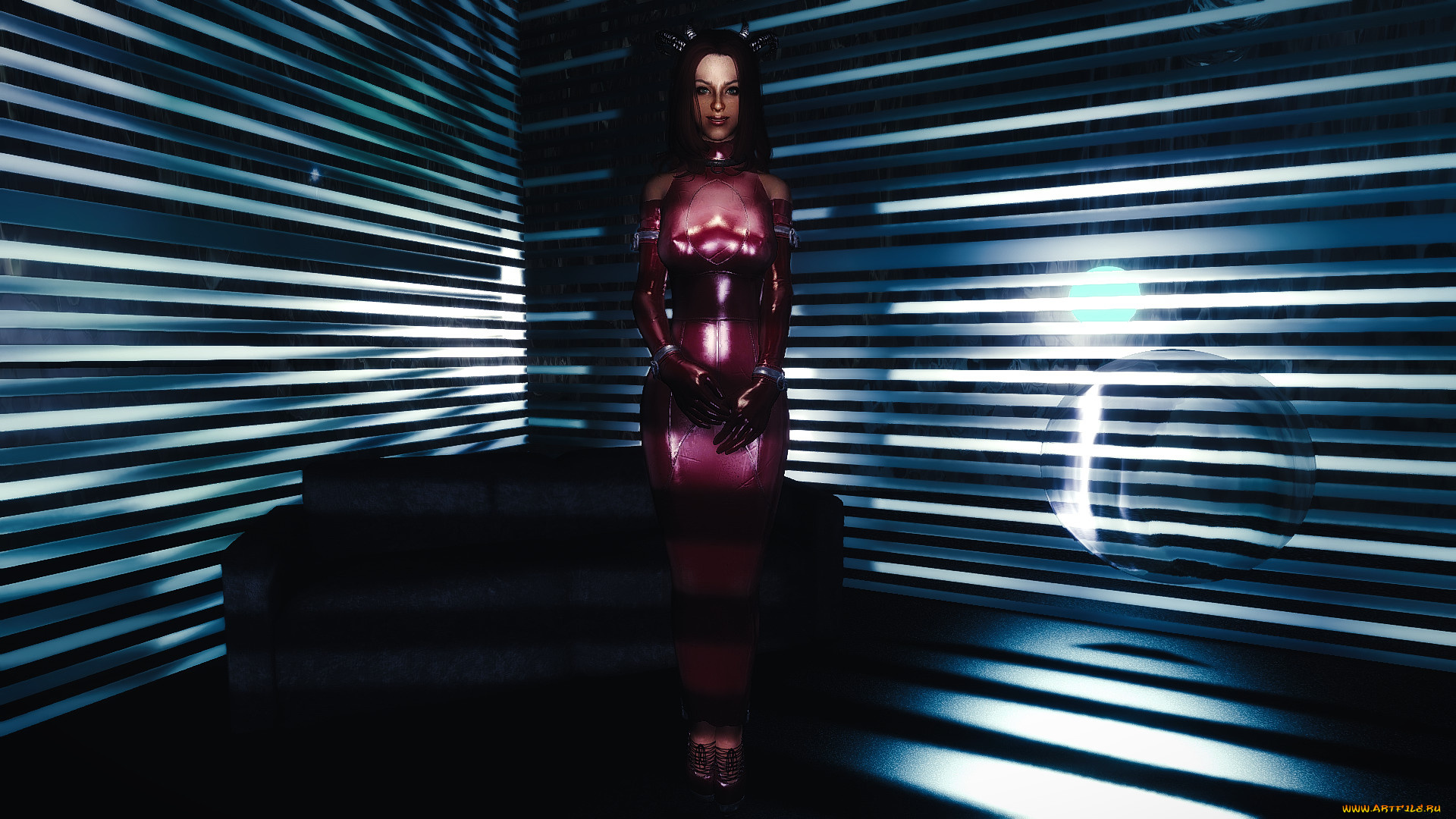 3д, графика, фантазия, , fantasy, фон, взгляд, девушка