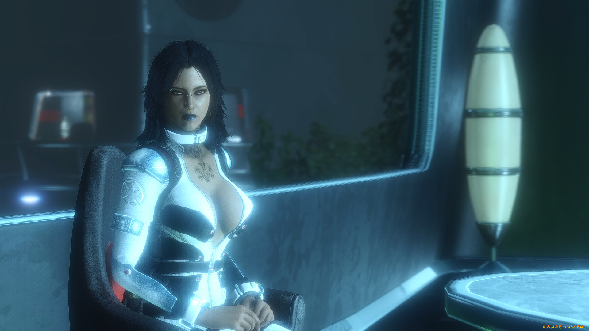 3д, графика, фантазия, , fantasy, фон, взгляд, девушка