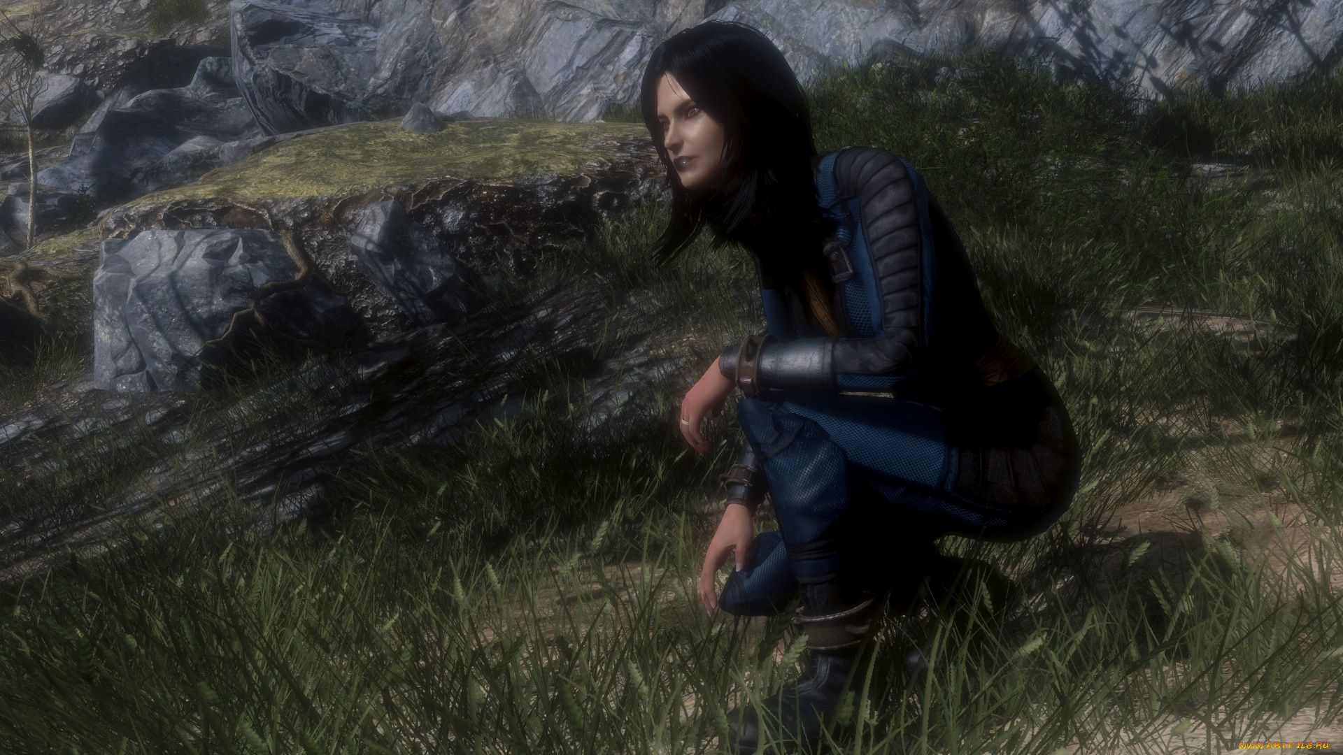 3д, графика, фантазия, , fantasy, фон, взгляд, девушка