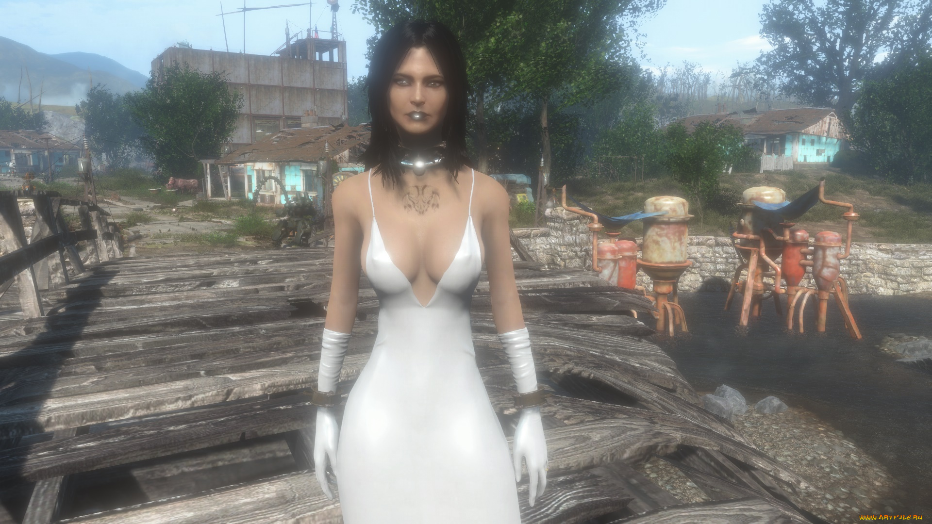 3д, графика, фантазия, , fantasy, фон, взгляд, девушка