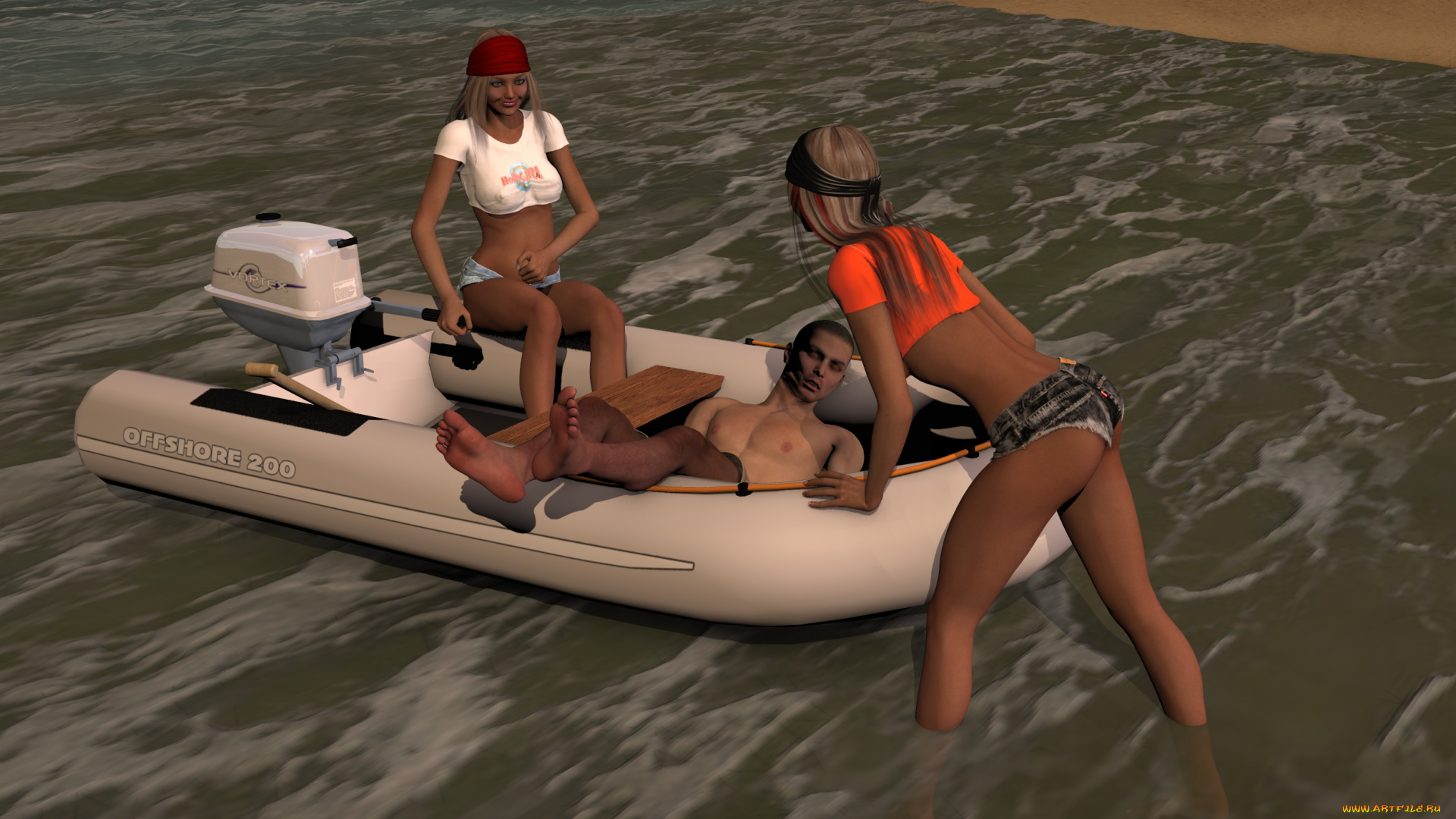 3д, графика, люди, , people, фон, девушки, взгляд