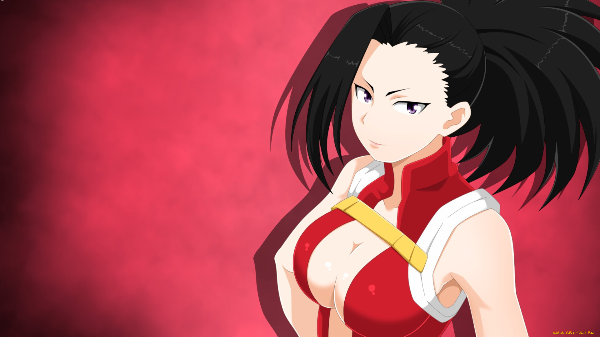 аниме, boku, no, hero, academia, manga, girl, oriental, bishojo, momo, yaoyorozu, boku, no, hero, academia, by, parokas, anime, my, oppai, yuusha, asiatic, japanese, asian