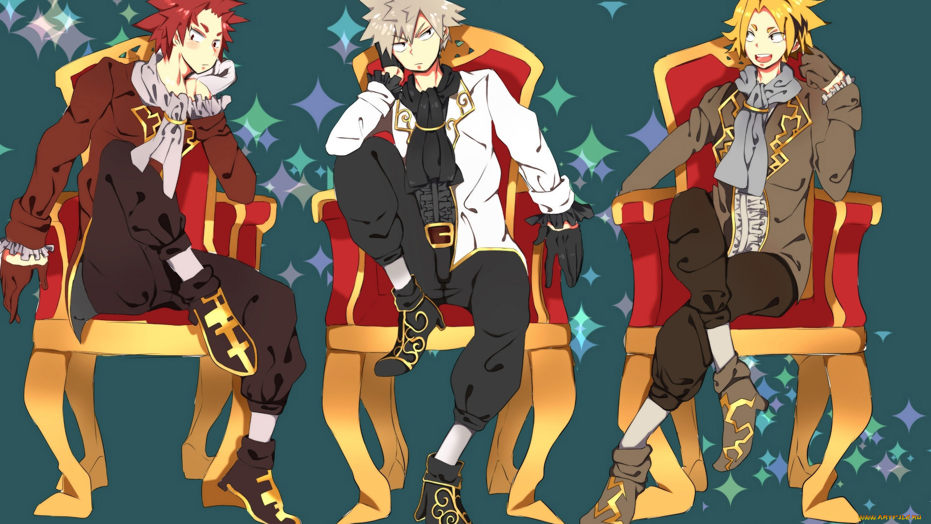 аниме, boku, no, hero, academia, персонажи