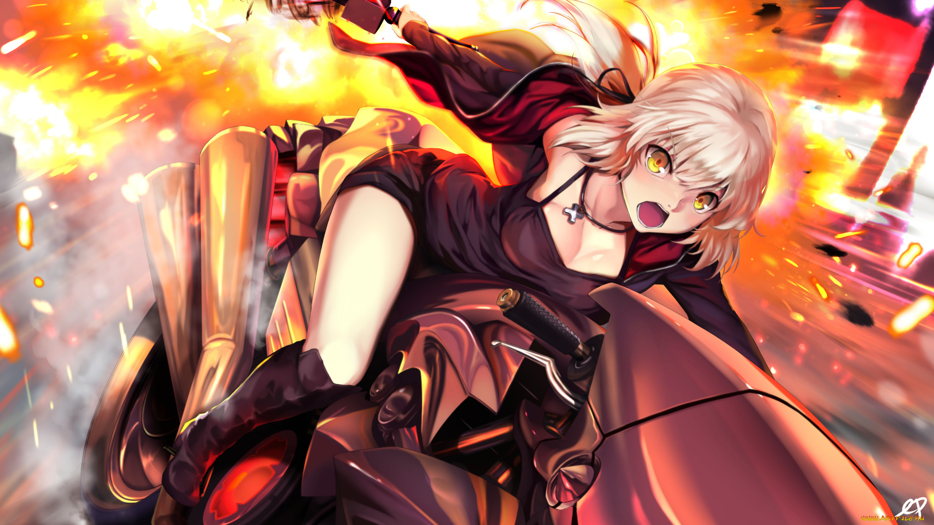 аниме, fate, stay, night, grand, order