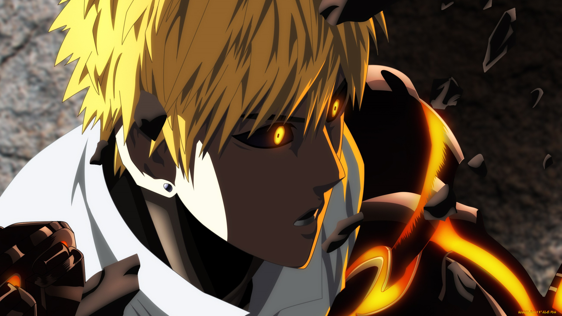 аниме, one, punch, man, ванпачмен