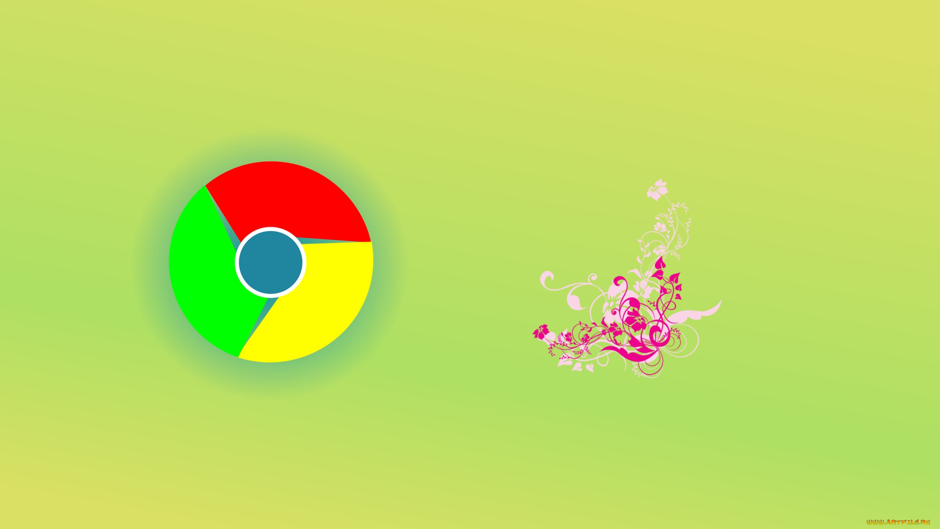 компьютеры, google, , google, chrome, фон, логотип