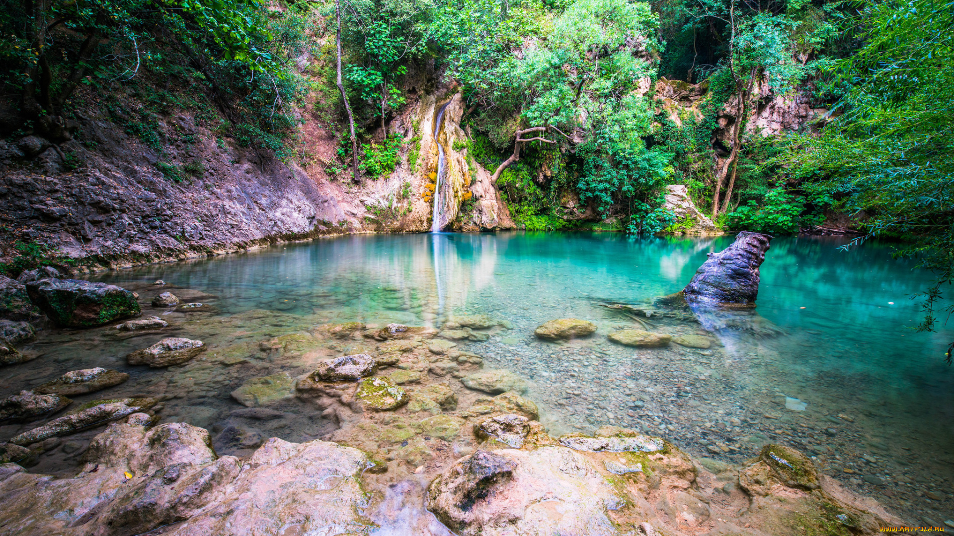 природа, водопады, водопад, камни, поток, река, вода, waterfall, rocks, stream, river, water