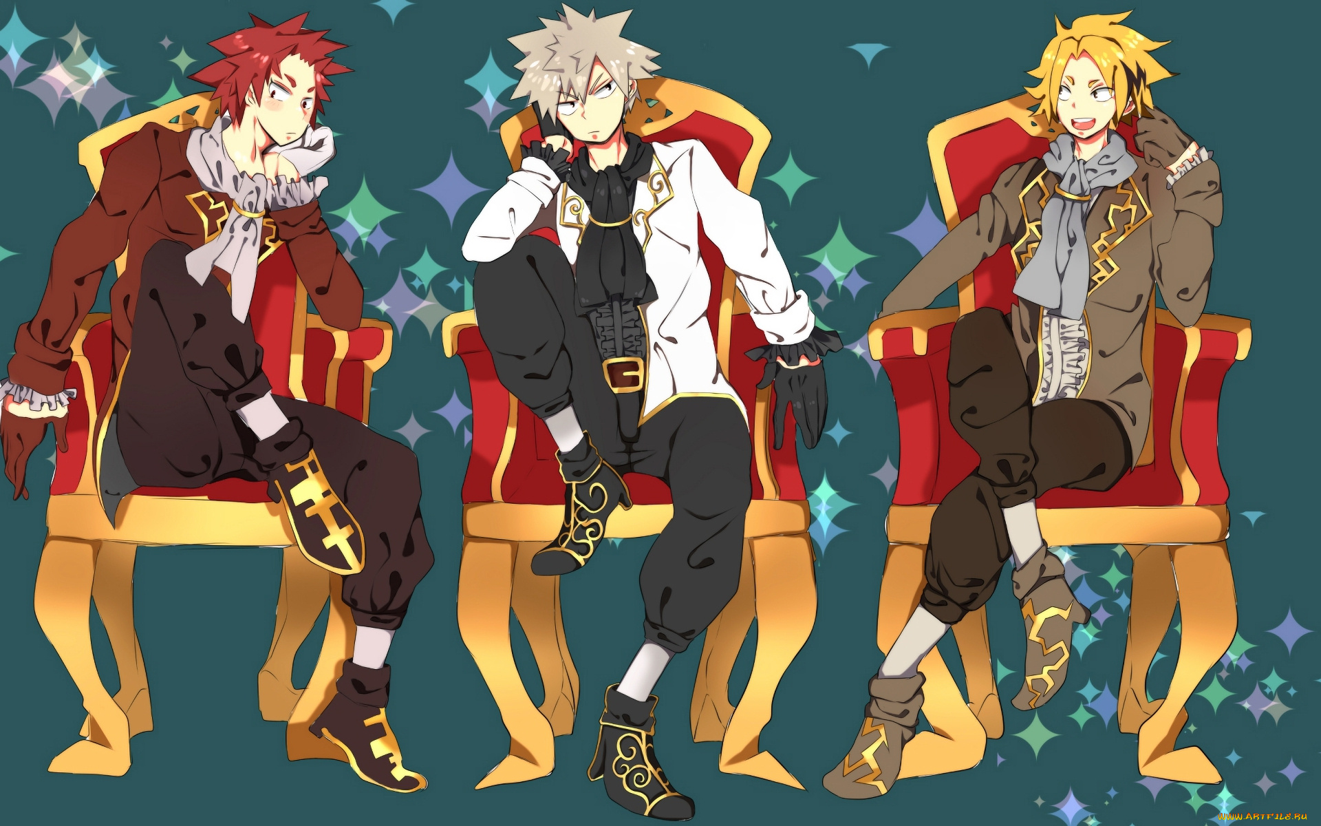 аниме, boku, no, hero, academia, персонажи