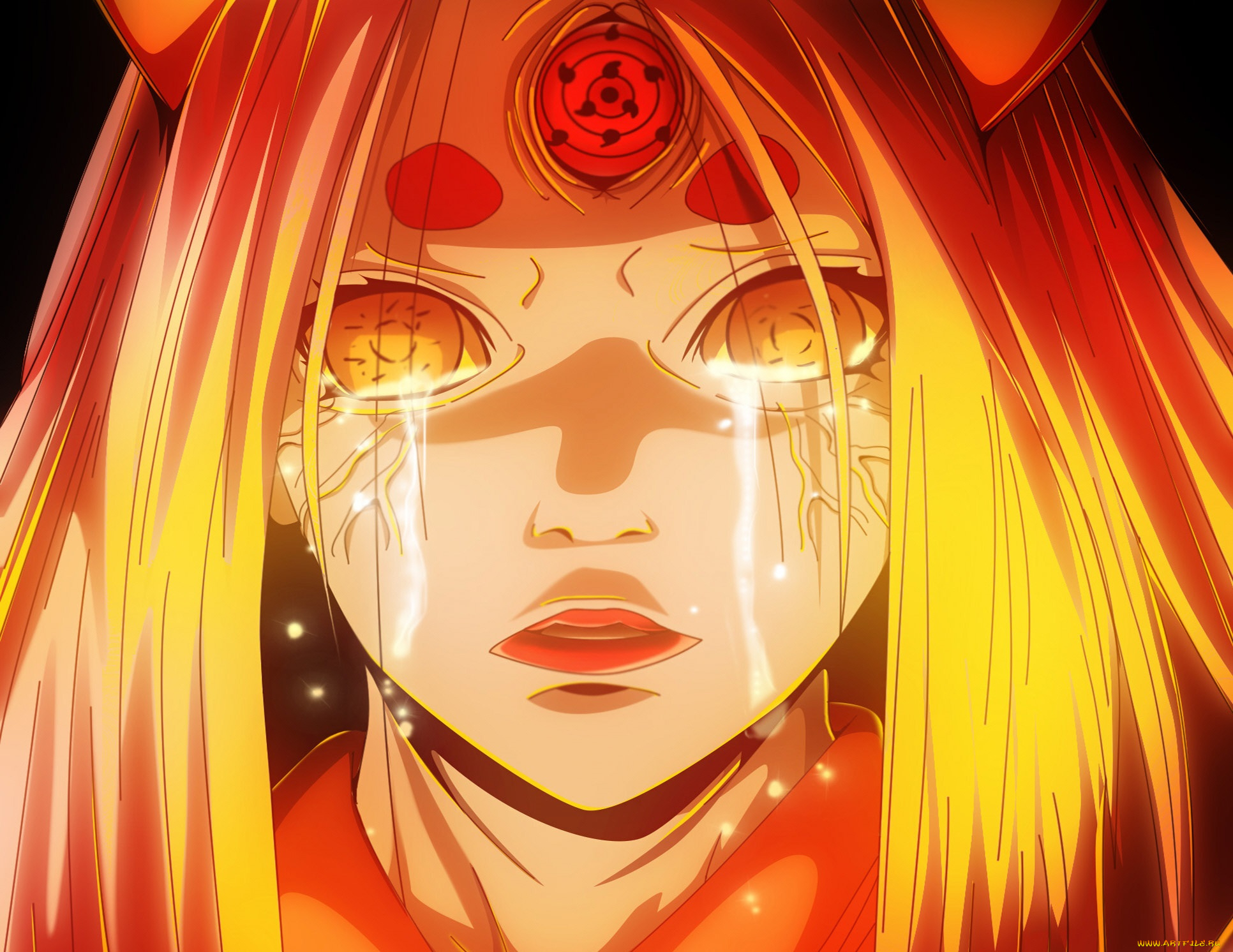 аниме, naruto, кагуя