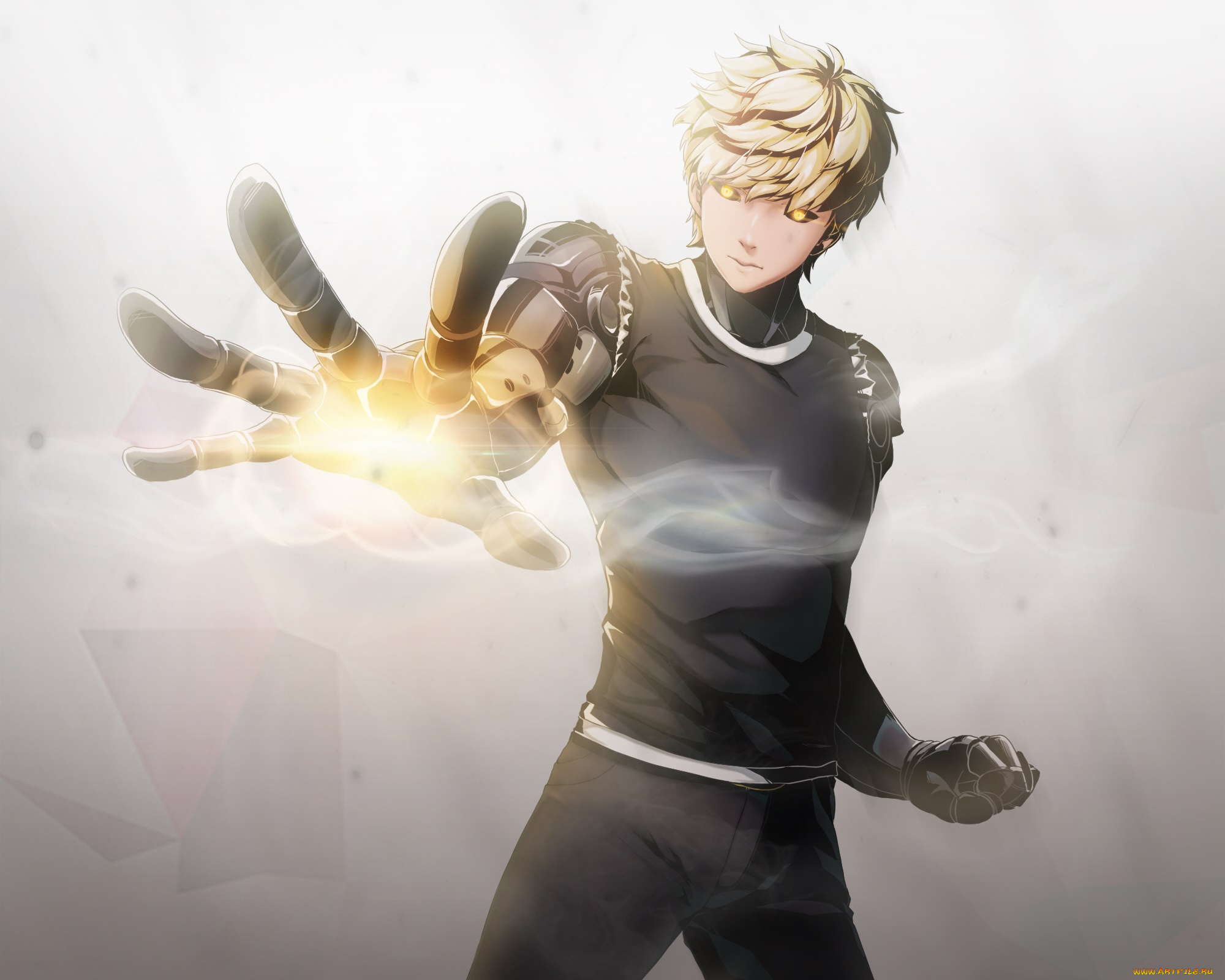 аниме, one, punch, man, ванпачмен