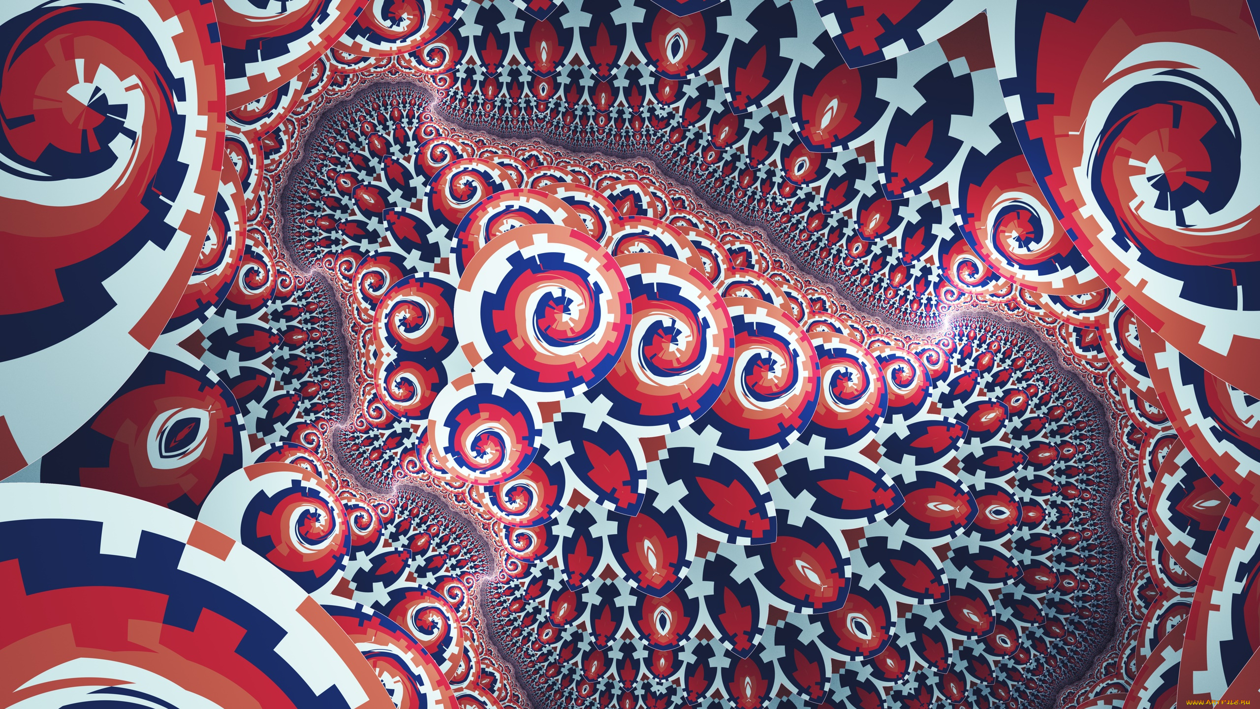 рисованное, абстракция, цвета, фон, узор