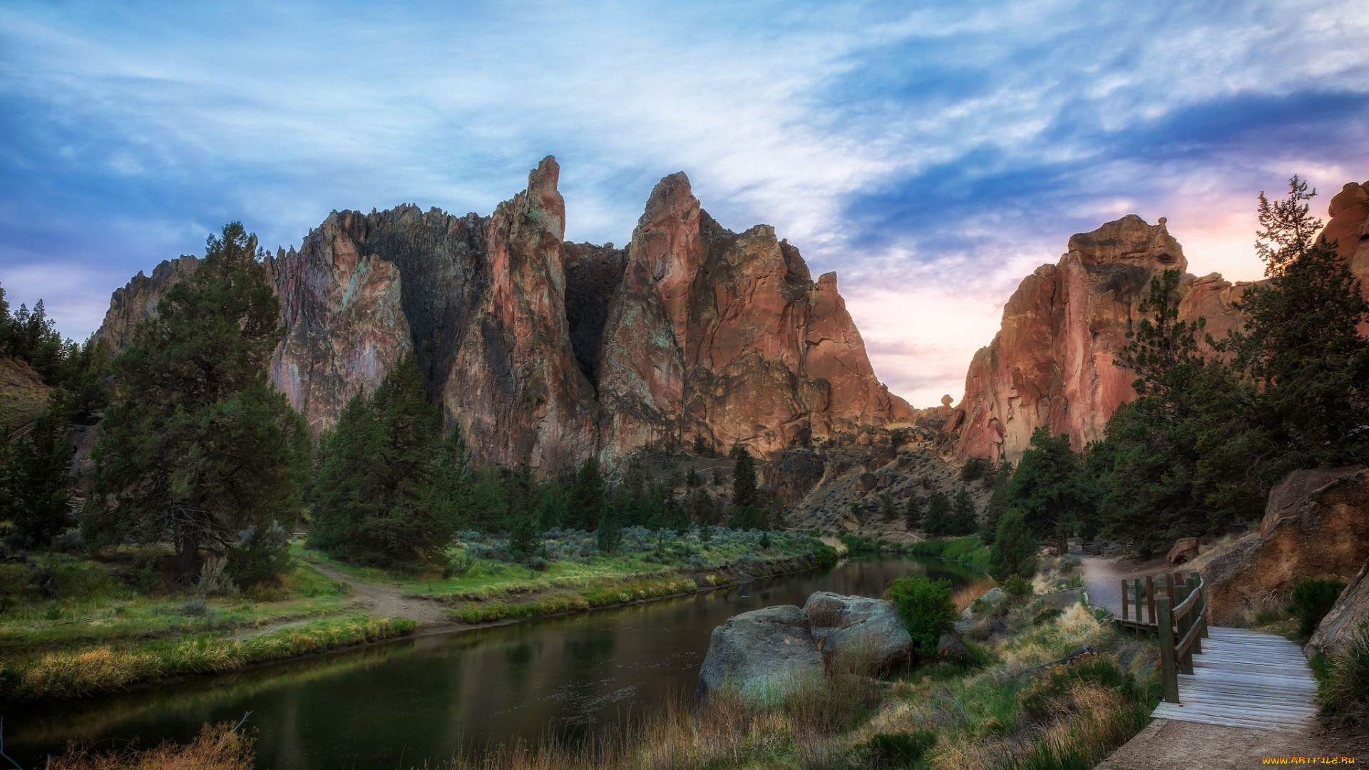 природа, реки, озера, простор