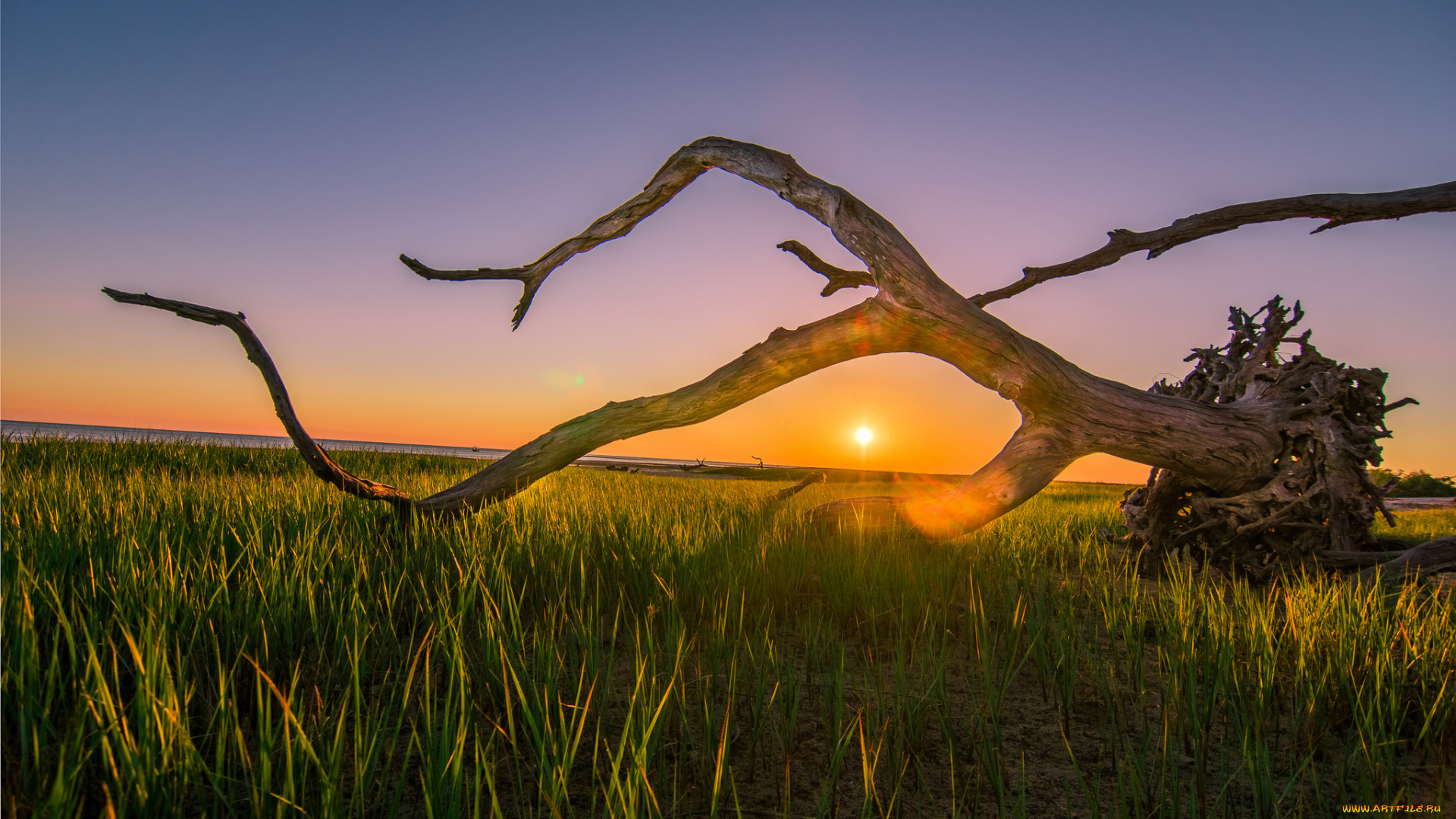 природа, восходы, закаты, простор