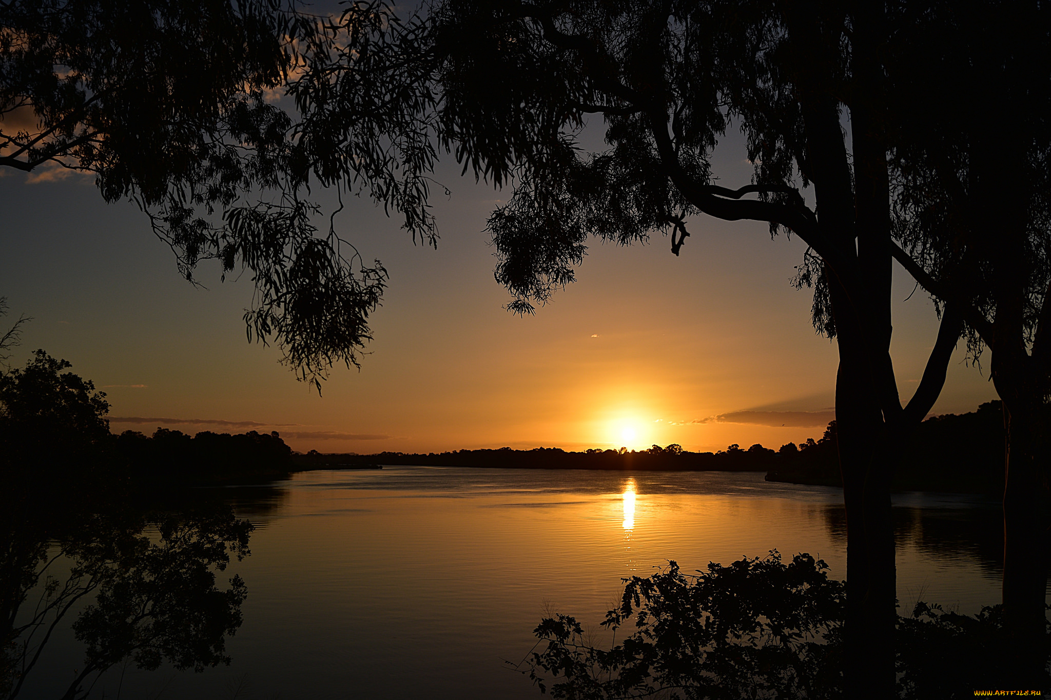 природа, восходы, закаты, простор