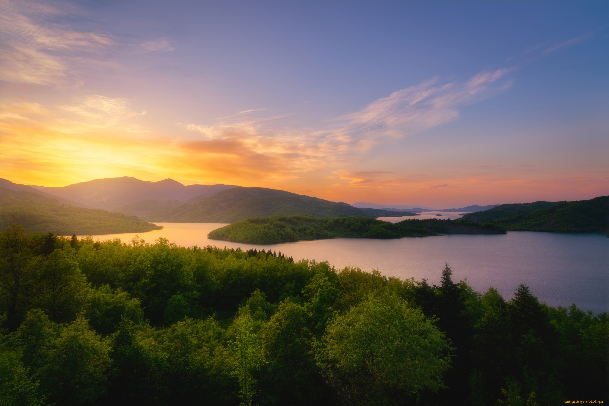 природа, восходы, закаты, закат, лес, greece, озеро, lake, plastiras, пластирас, плато, неврополис, tavropos, reservoir, водохранилище, тавропос, горы, греция