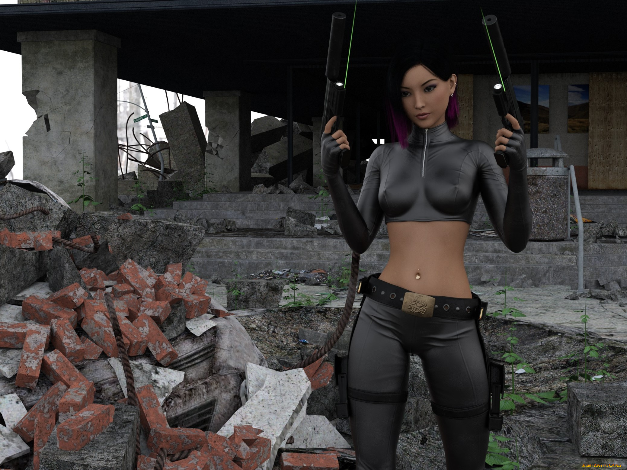 3д, графика, фантазия, , fantasy, фон, взгляд, девушка