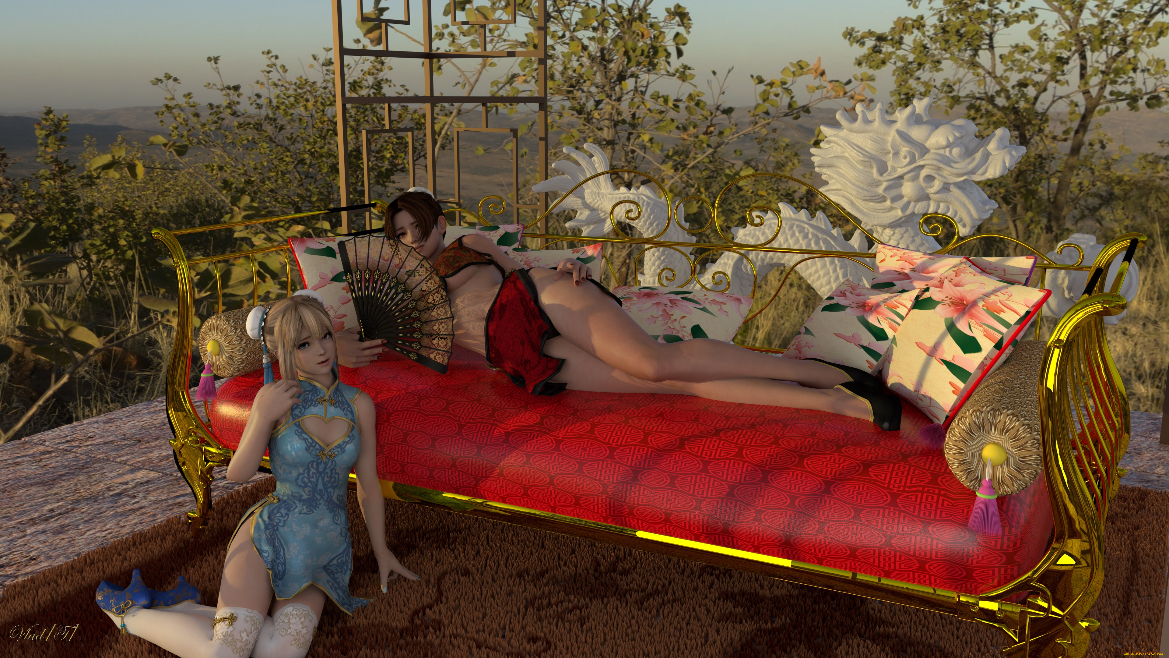 3д, графика, люди, , people, фон, взгляд, девушки