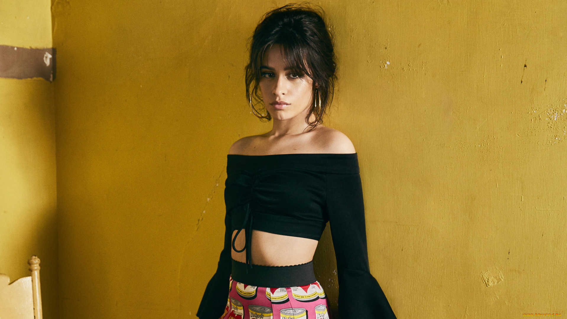 музыка, camila, cabello, взгляд