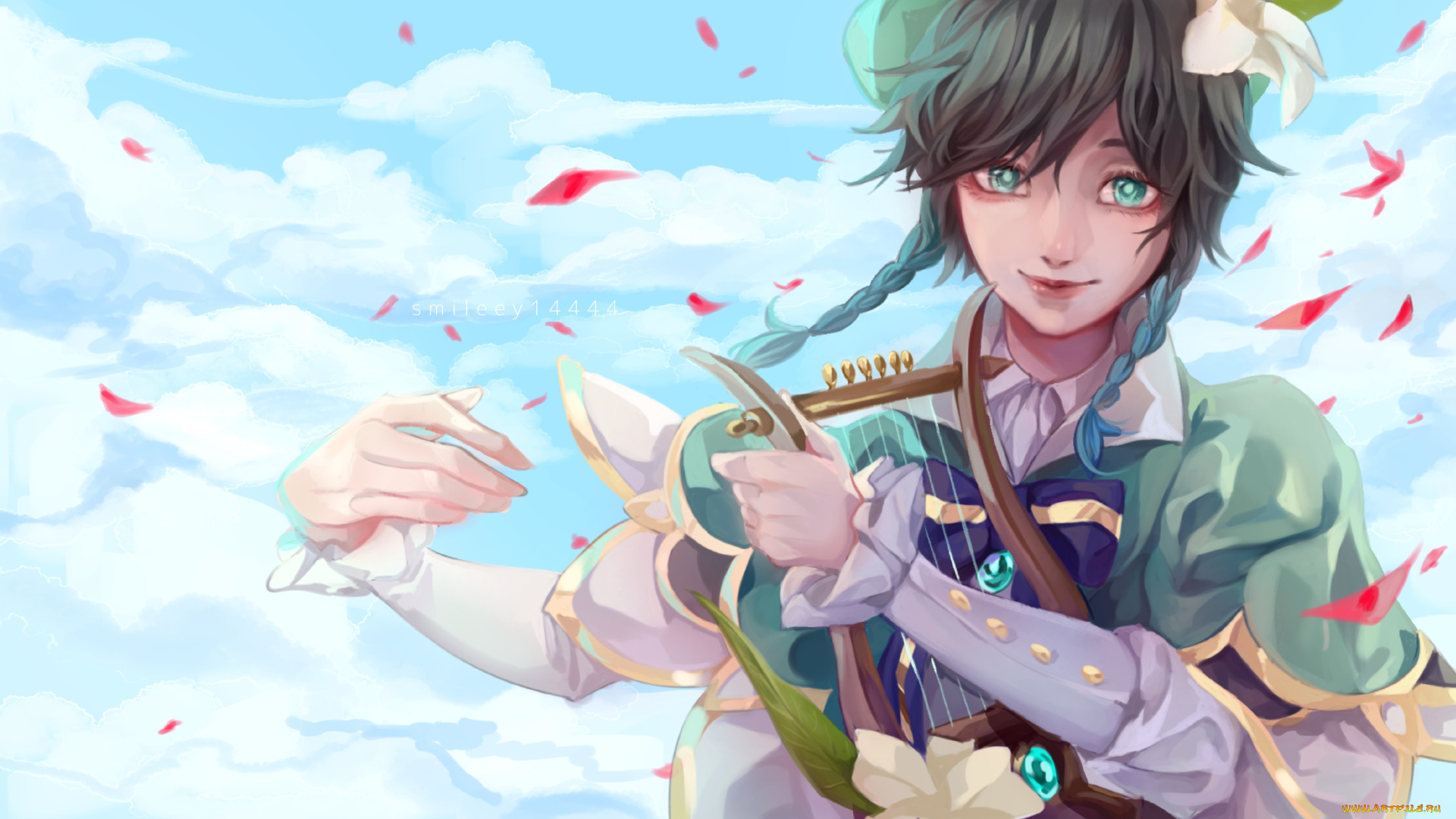 аниме, genshin, impact, genshin, impact