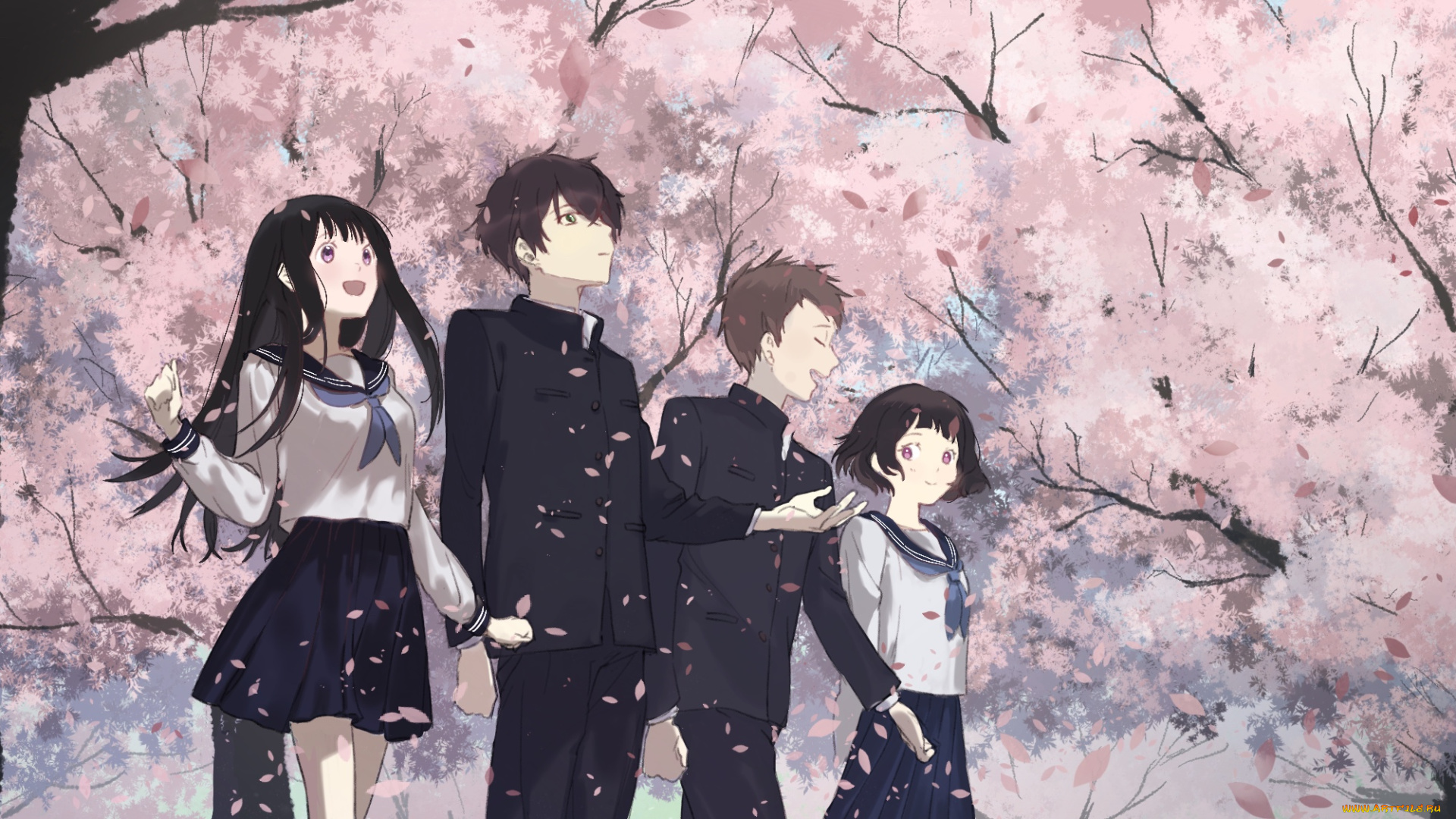 аниме, hyouka, хьёука