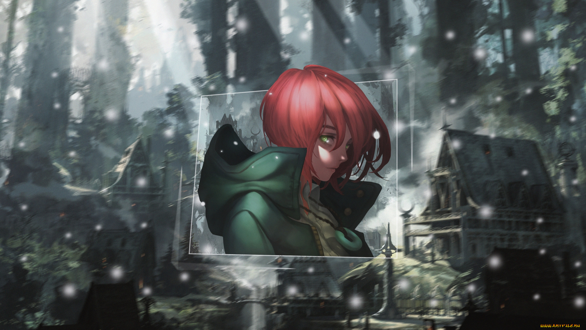 аниме, mahou, tsukai, no, yome, невеста, чародея