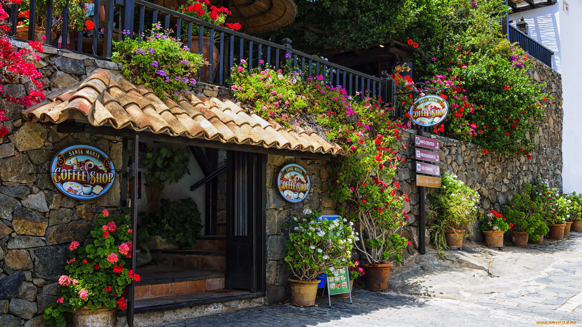 города, -, здания, , дома, магазин