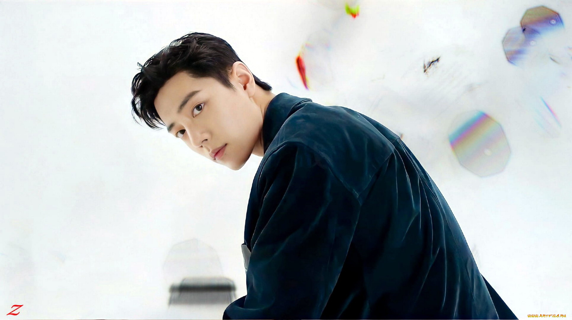 мужчины, xiao, zhan, актер, рубашка