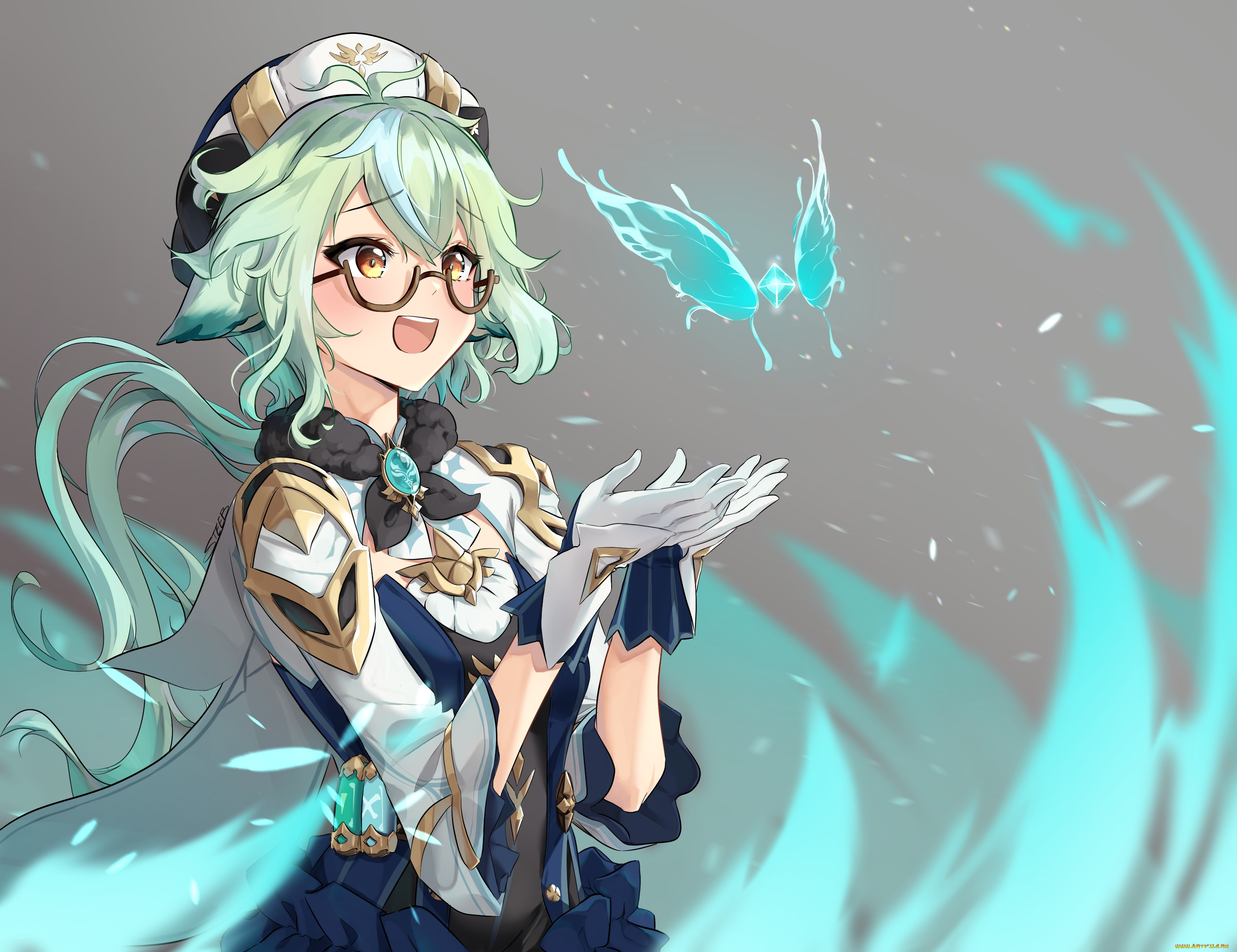 аниме, genshin, impact, genshin, impact