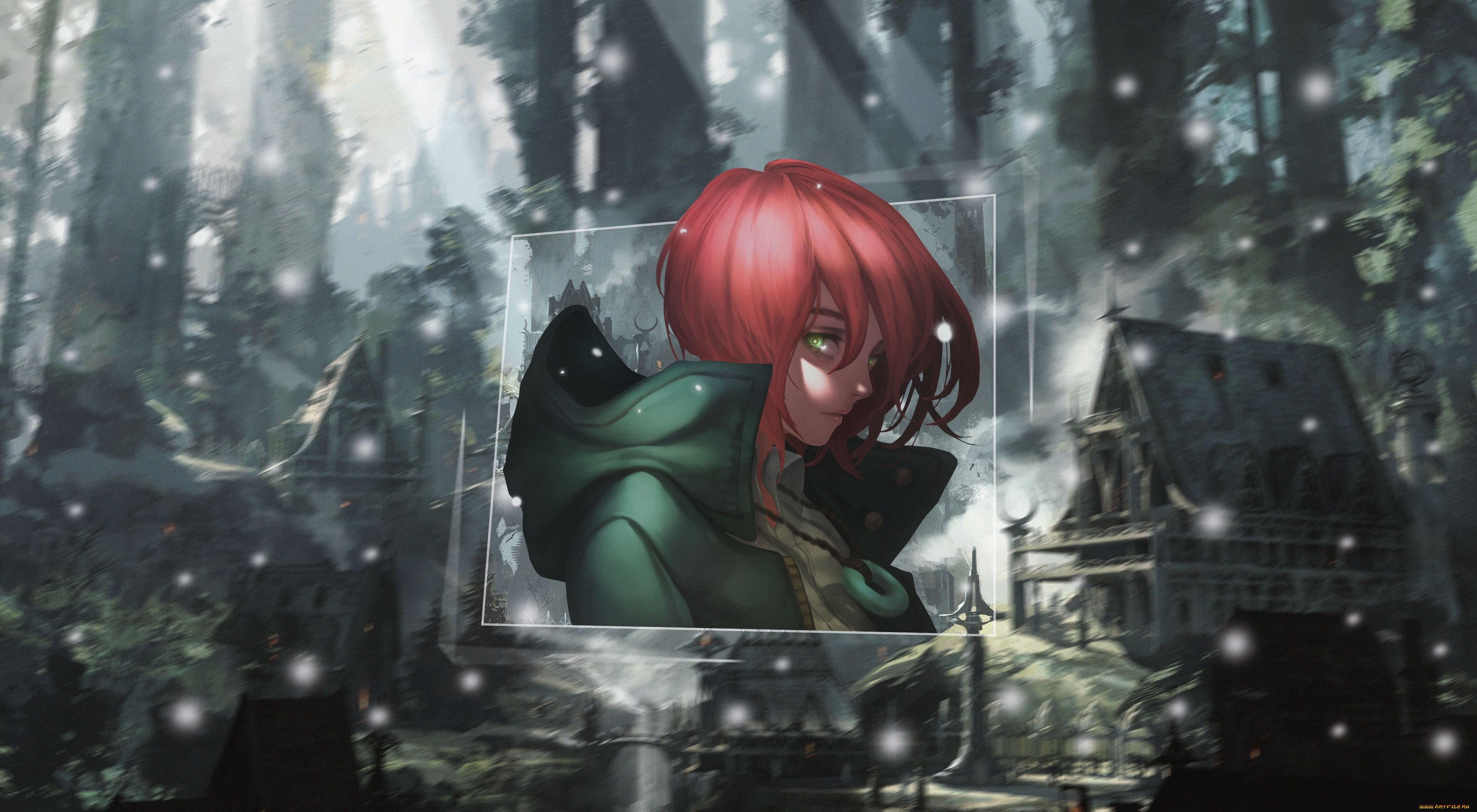 аниме, mahou, tsukai, no, yome, невеста, чародея