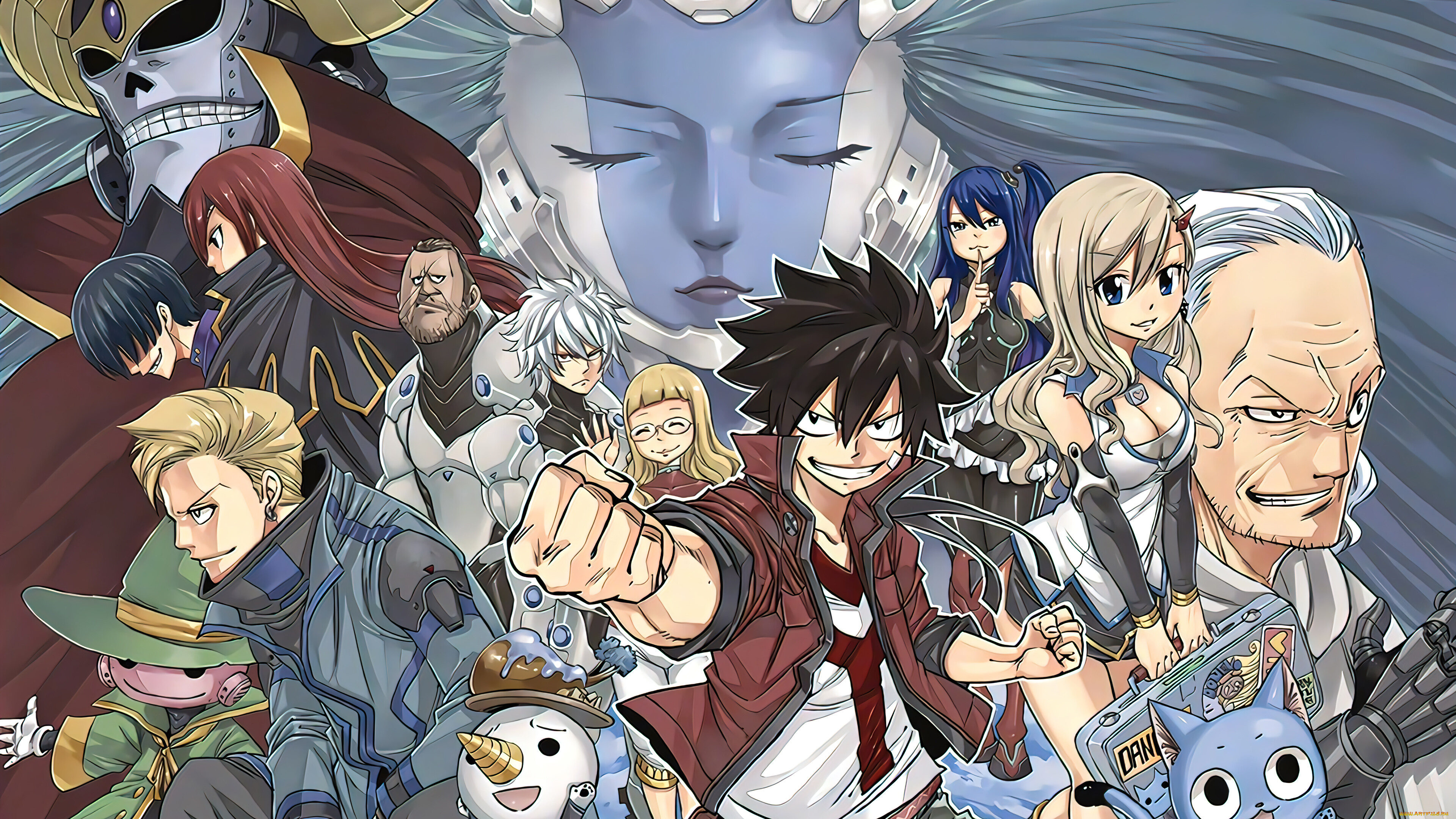 аниме, edens, zero, нулевой, эдем