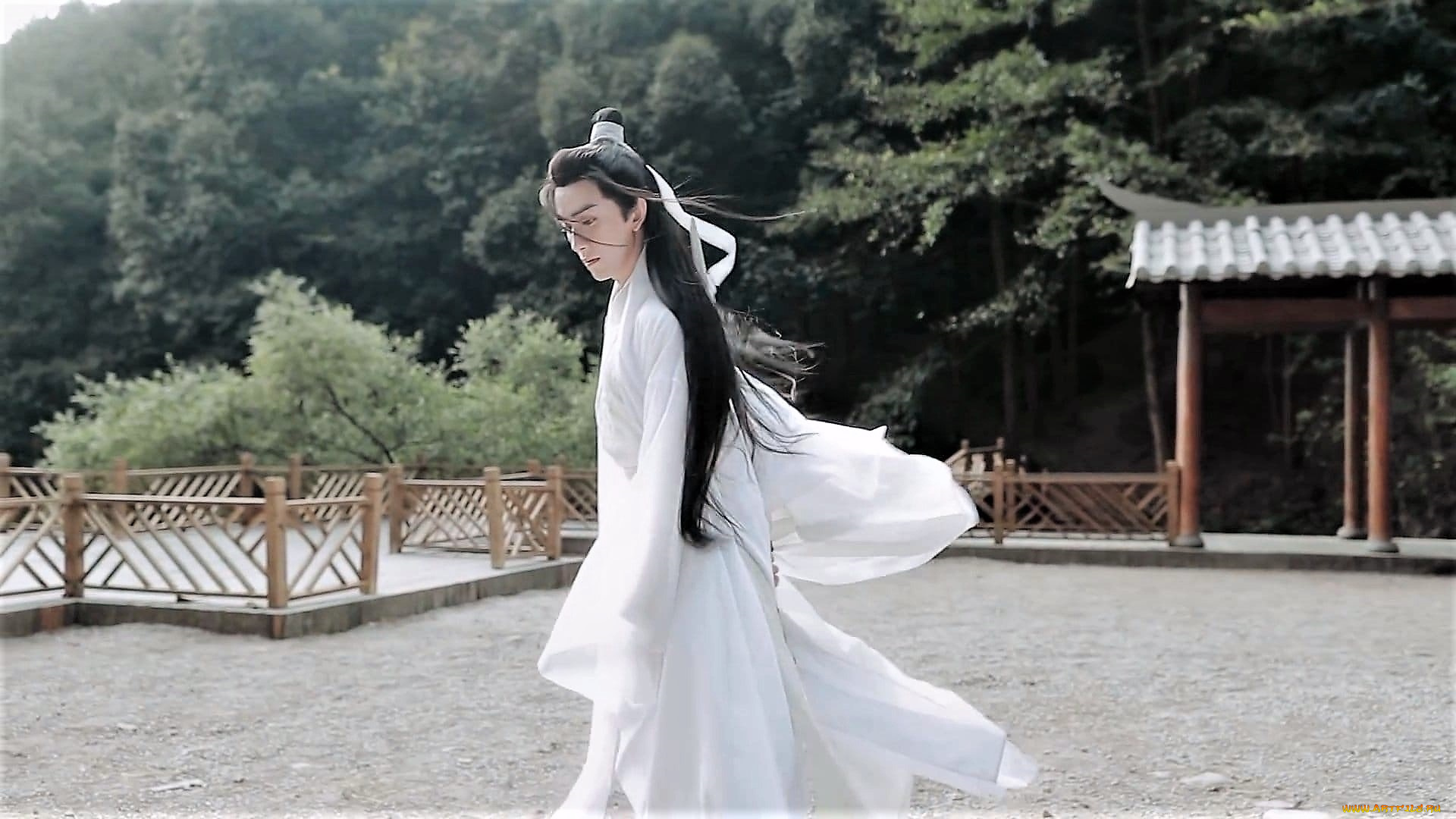 кино, фильмы, miss, the, dragon, наряд, площадка, лес, горы