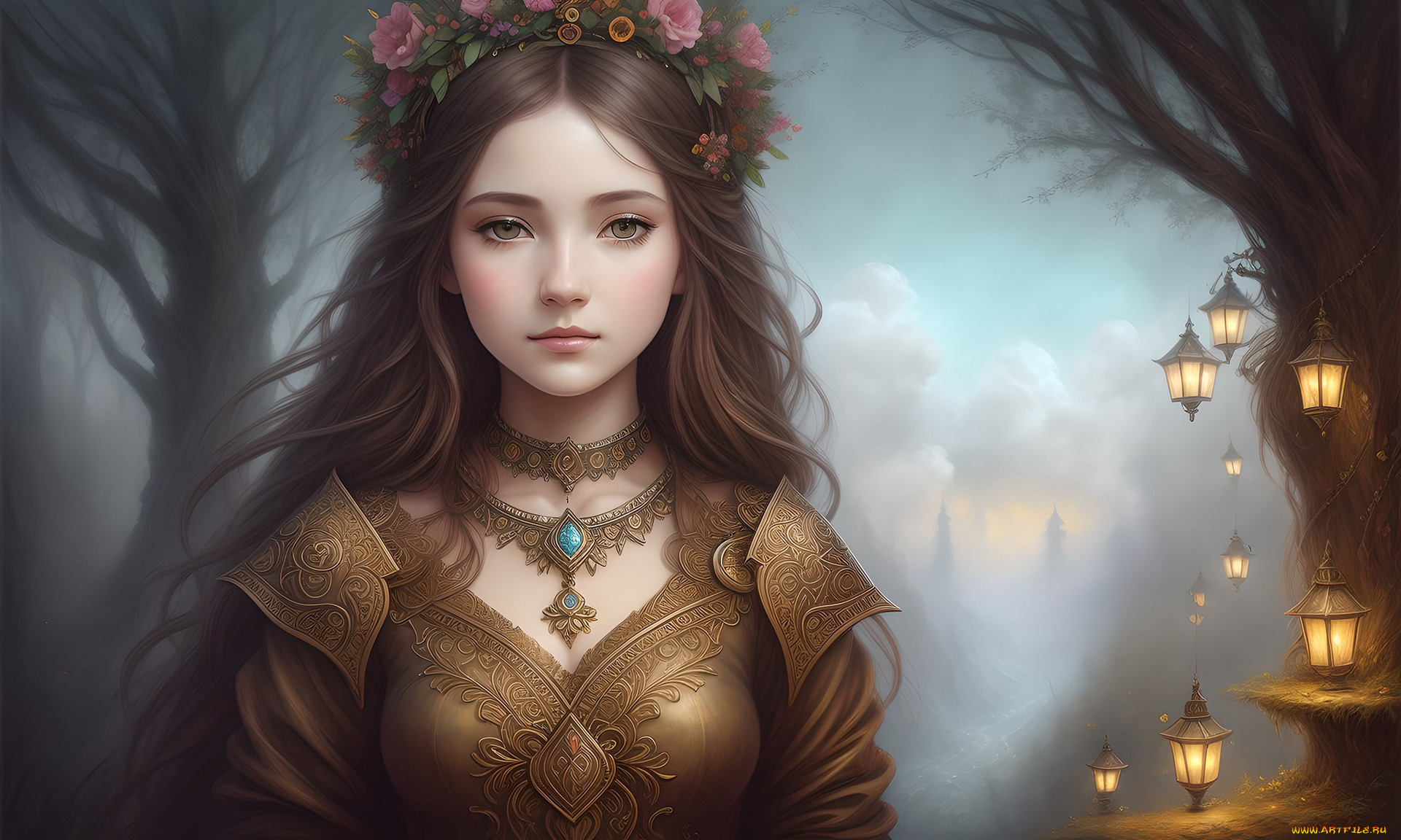 фэнтези, девушки, нейросети, графика, нейроарт, ai, art, нейронные, сети, рисунки, нейро, искусство