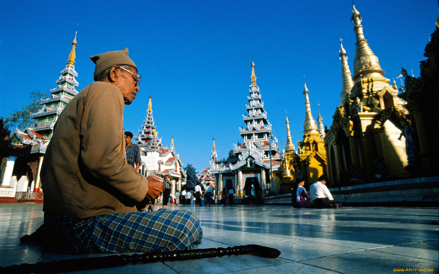 города, буддистские, другие, храмы