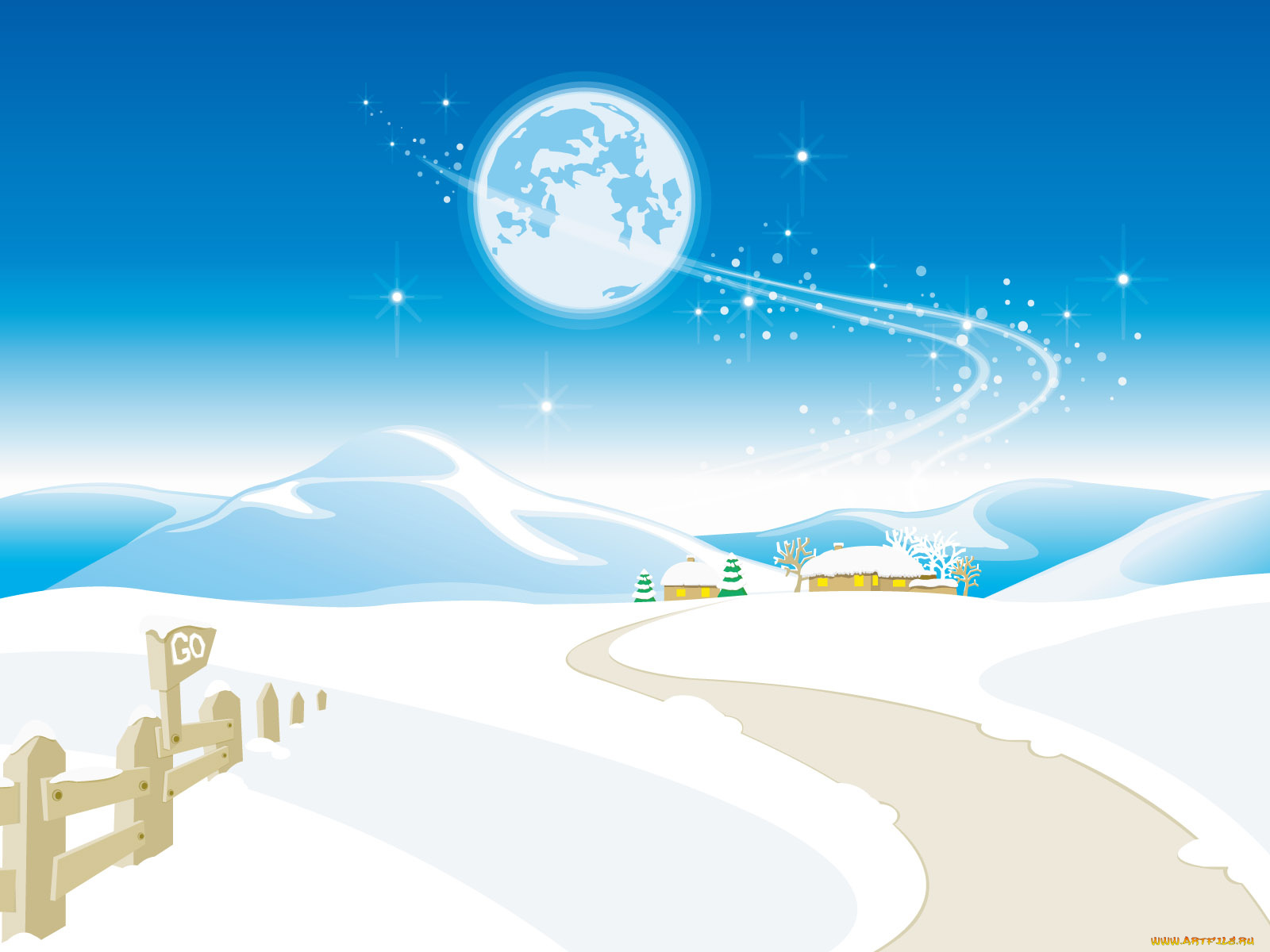 vectorwinter, 04, векторная, графика