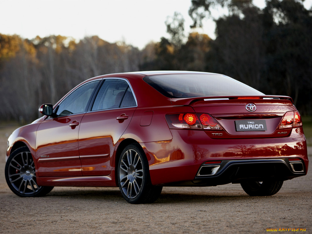 2007, trd, aurion, автомобили, toyota