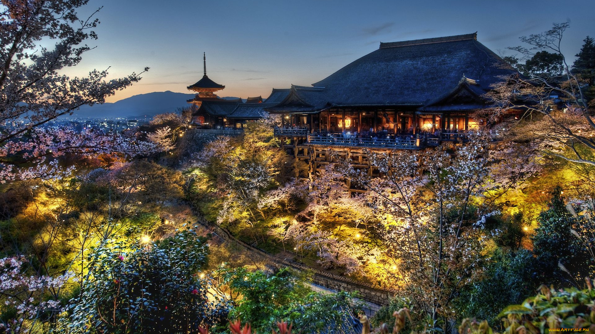 kyoto, города, буддистские, другие, храмы