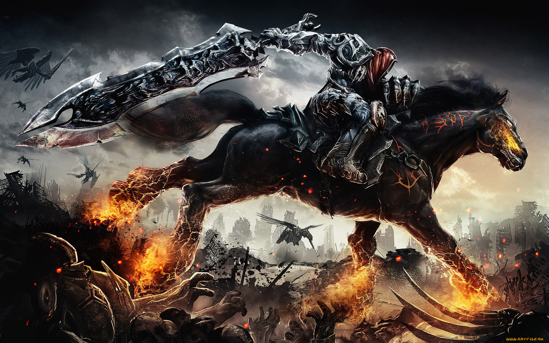 darksiders, wrath, of, war, видео, игры