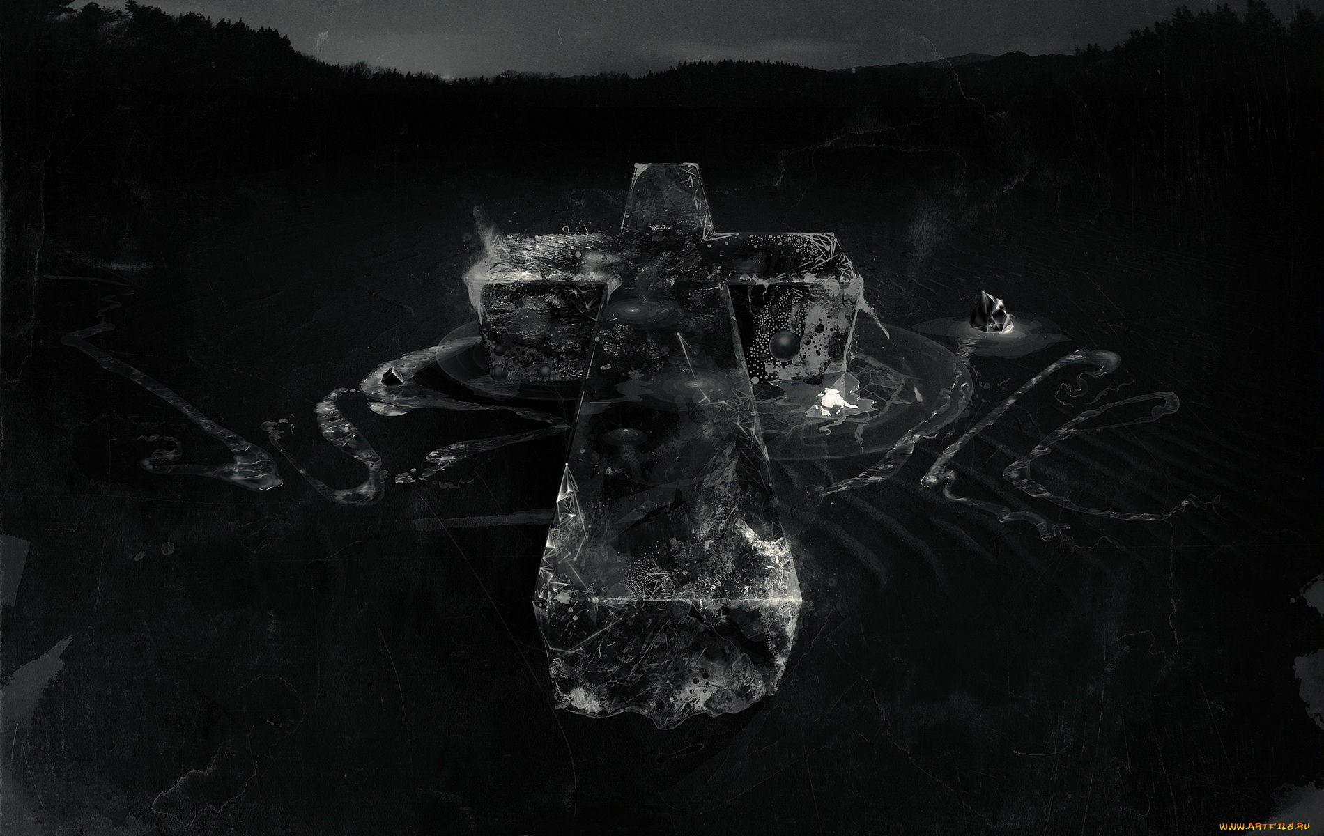 3д, графика, religion, религия, крест