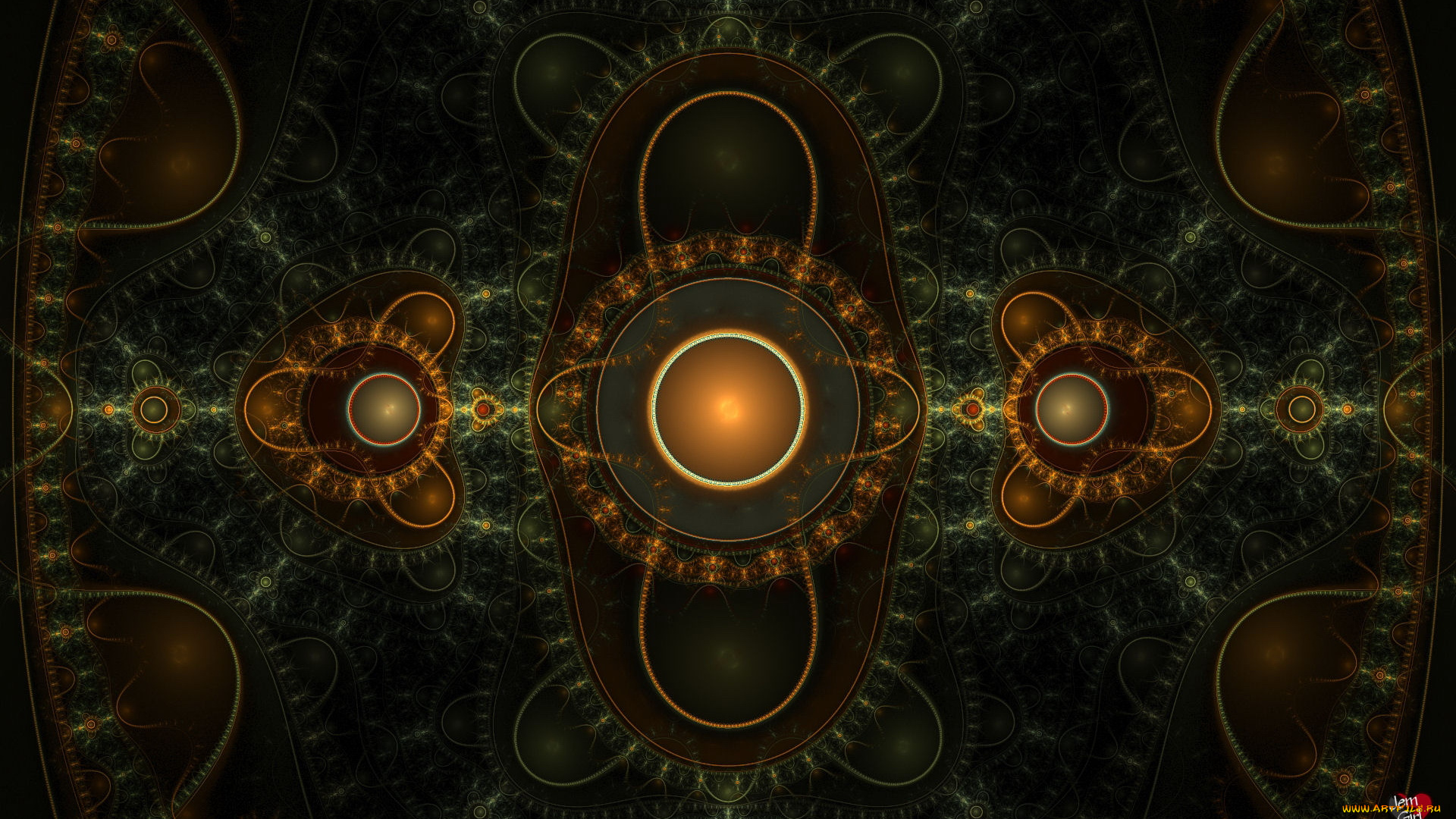 3д, графика, fractal, фракталы, абстракция