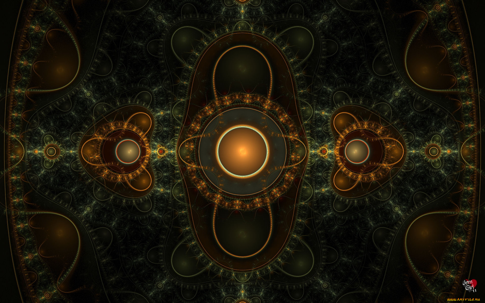 3д, графика, fractal, фракталы, абстракция