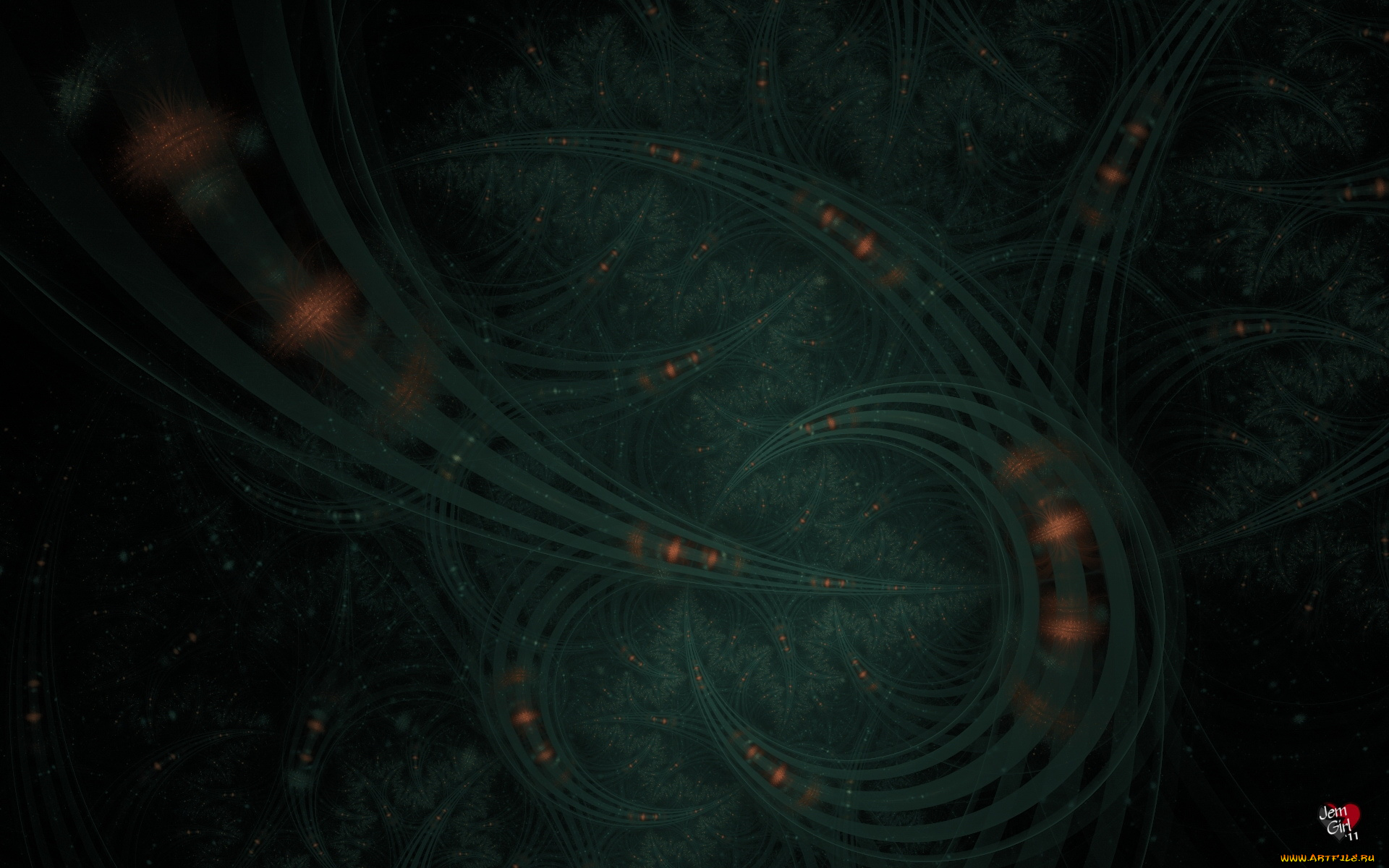 3д, графика, fractal, фракталы, абстракция