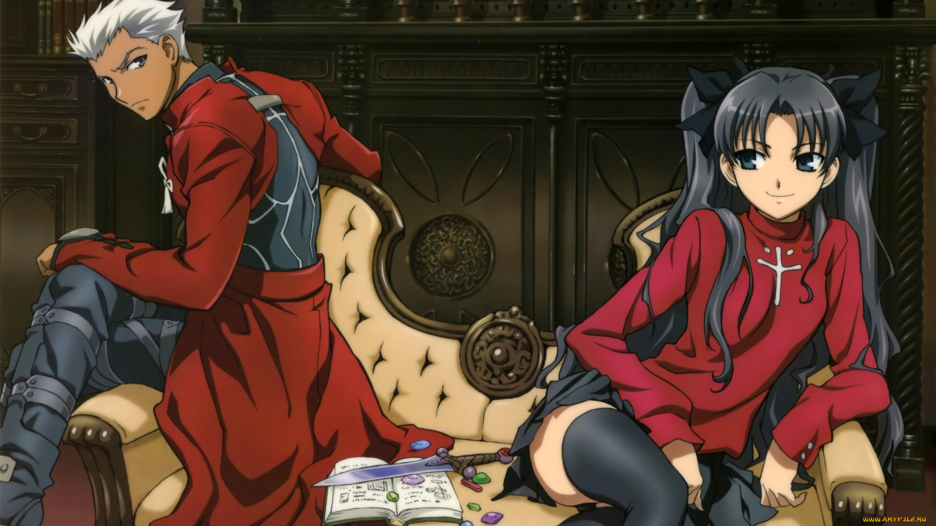 аниме, fate, stay, night