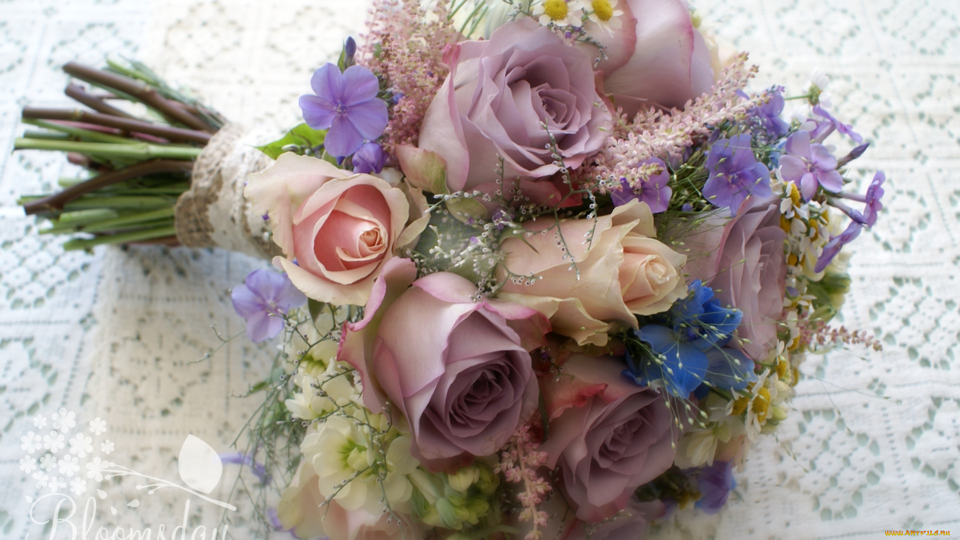 цветы, букеты, композиции, розы, дельфиниум, левкой, ромашки, флоксы
