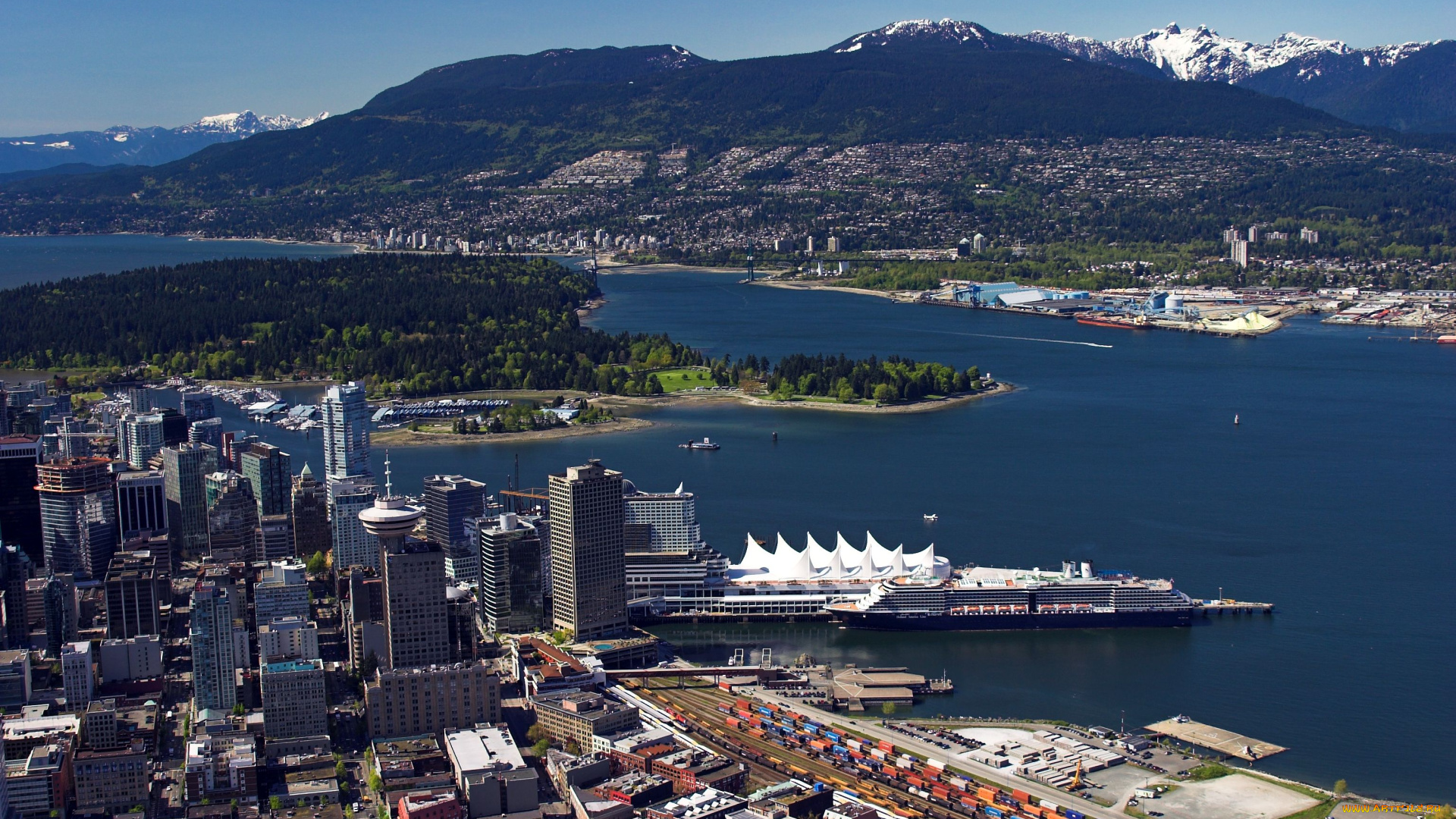 vancouver, canada, города, ванкувер, канада, пейзаж