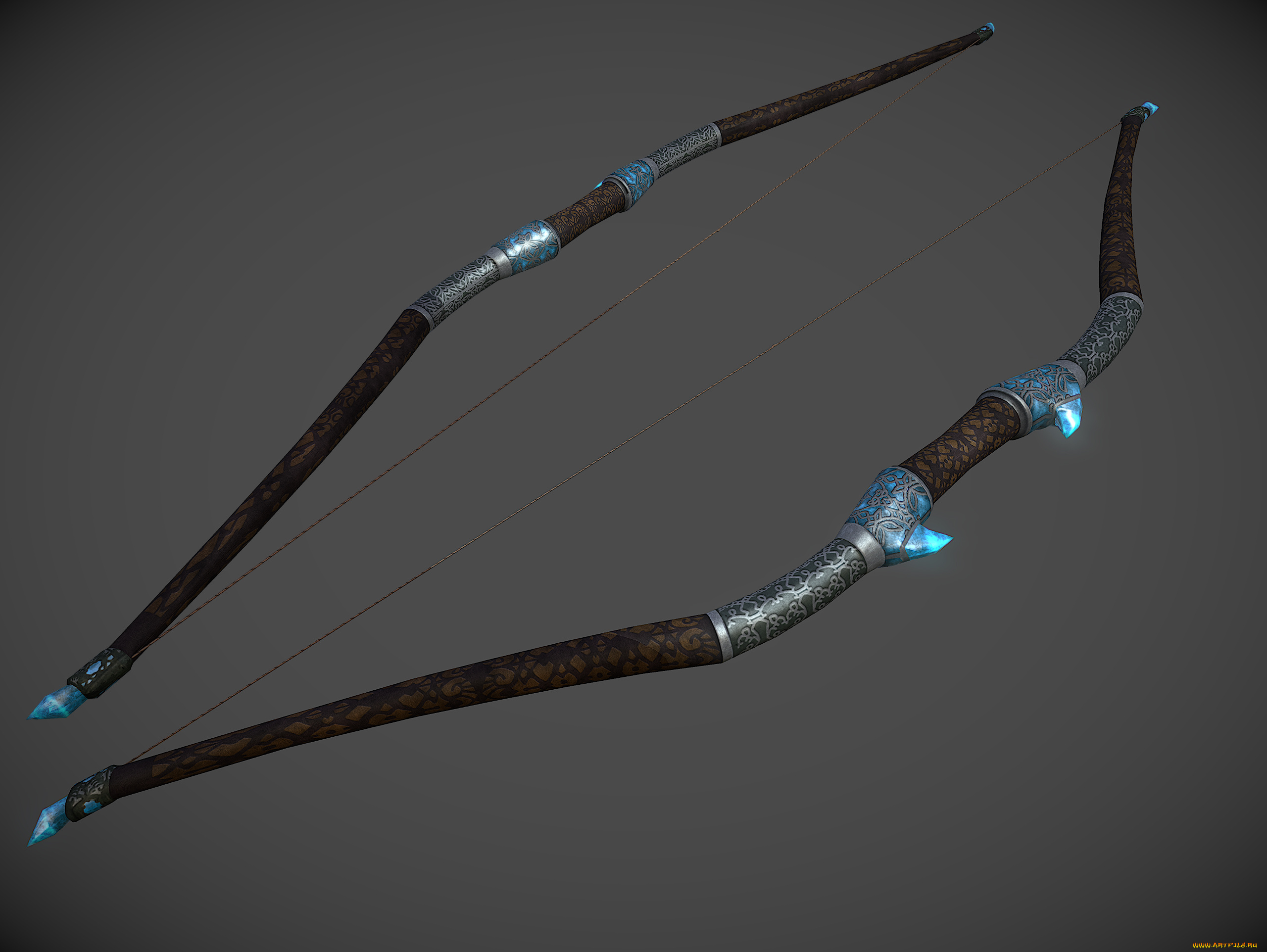 оружие, 3d, лук