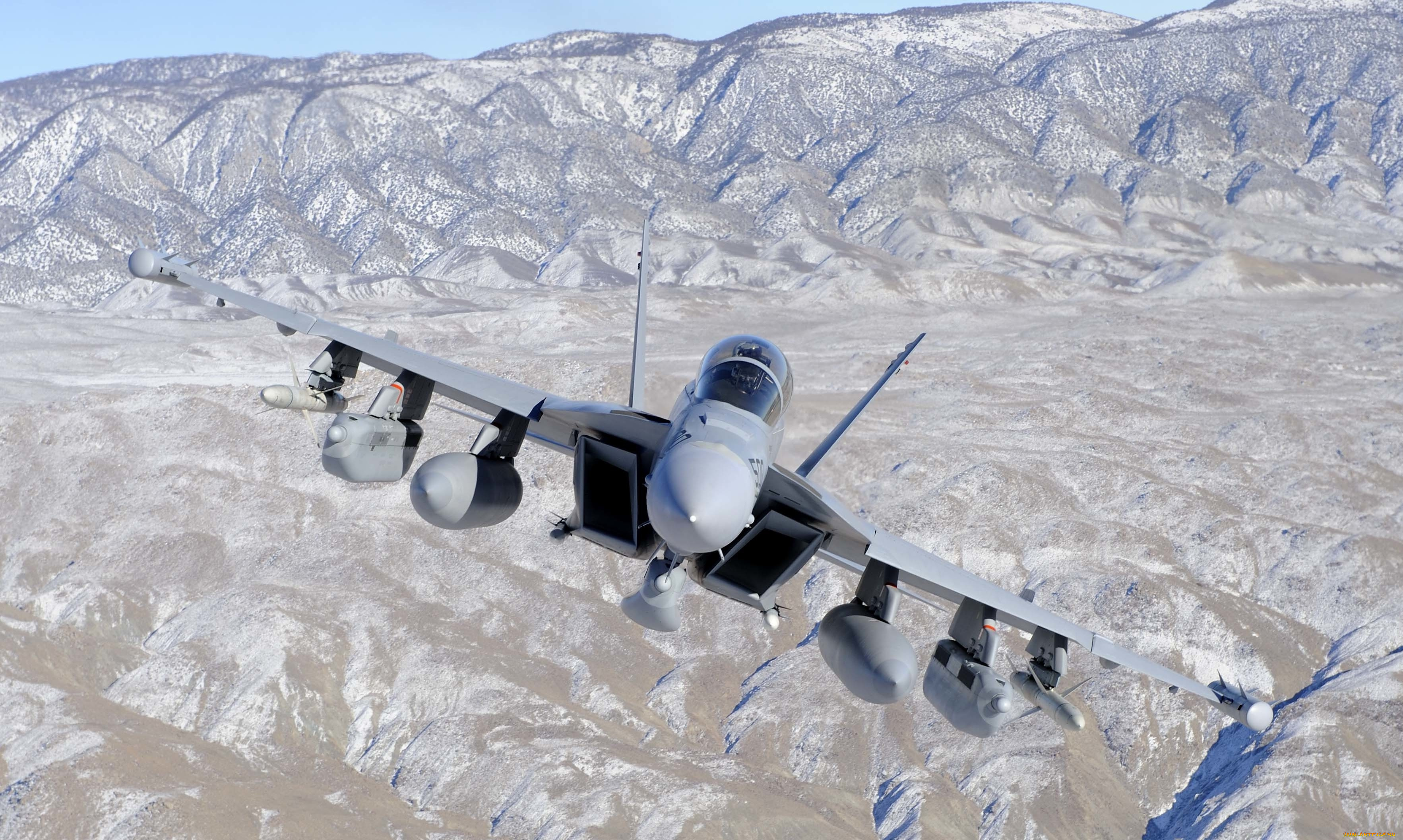 ea, 18g, growler, авиация, боевые, самолёты, боинг, вмс, сша, палубный, самолёт, горы, полет, радиоэлектронной, борьбы