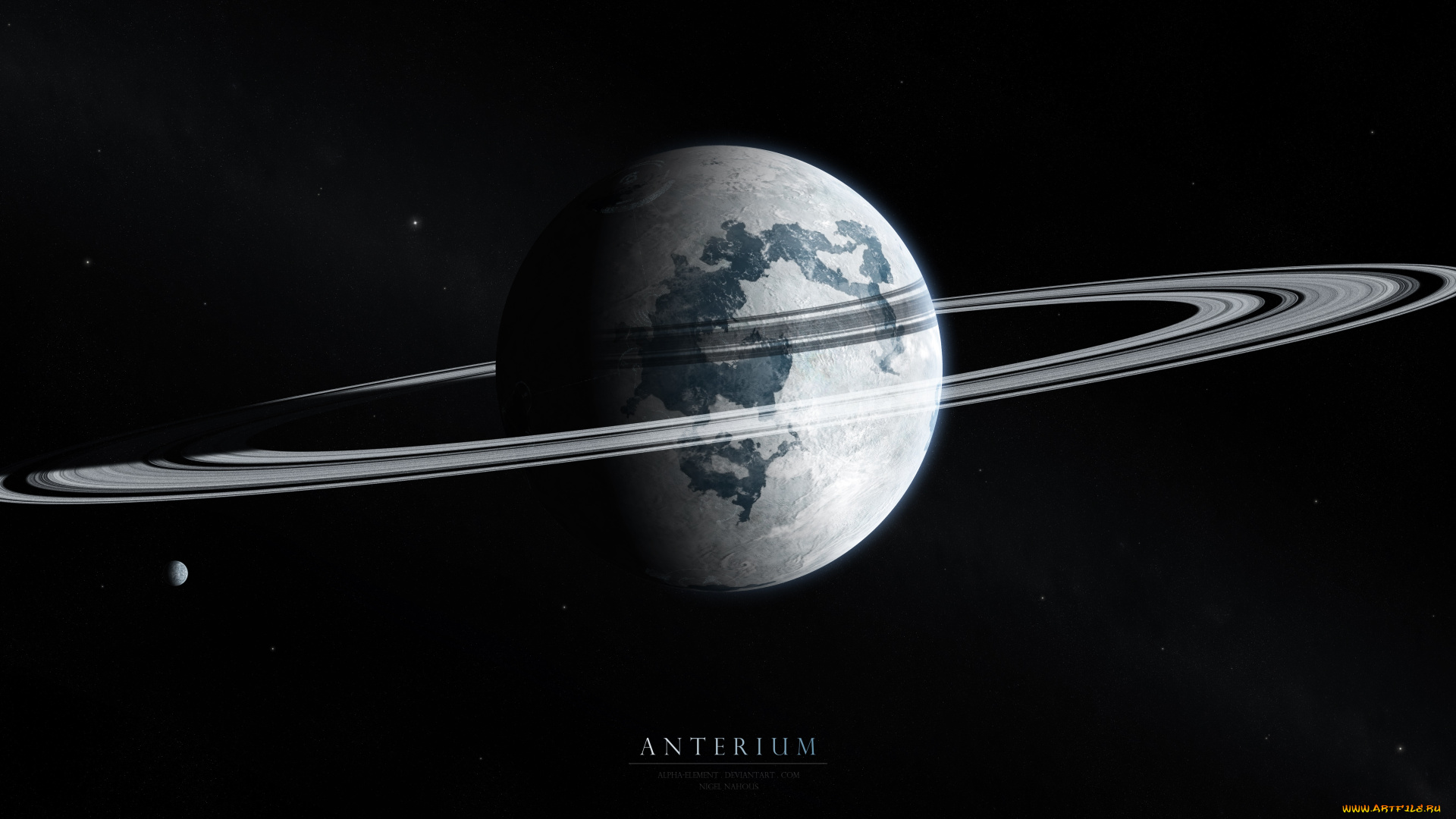 космос, арт, планета